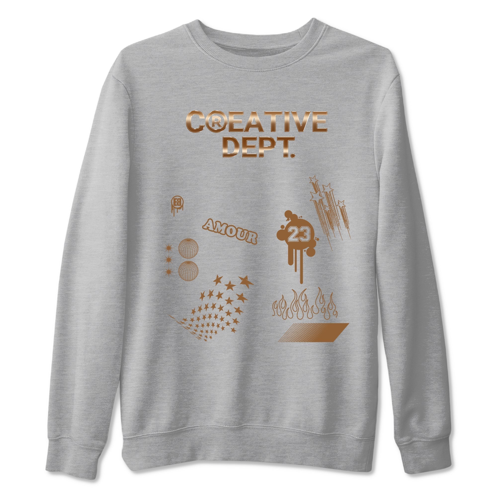 Creative Dept snkmatch Tees - Air Foamposite One Metallic Copper