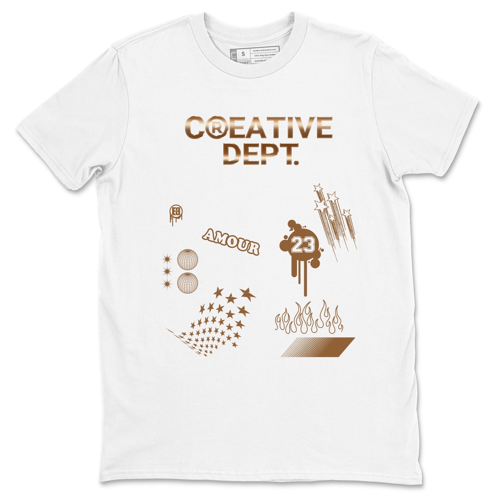 Creative Dept snkmatch Tees - Air Foamposite One Metallic Copper
