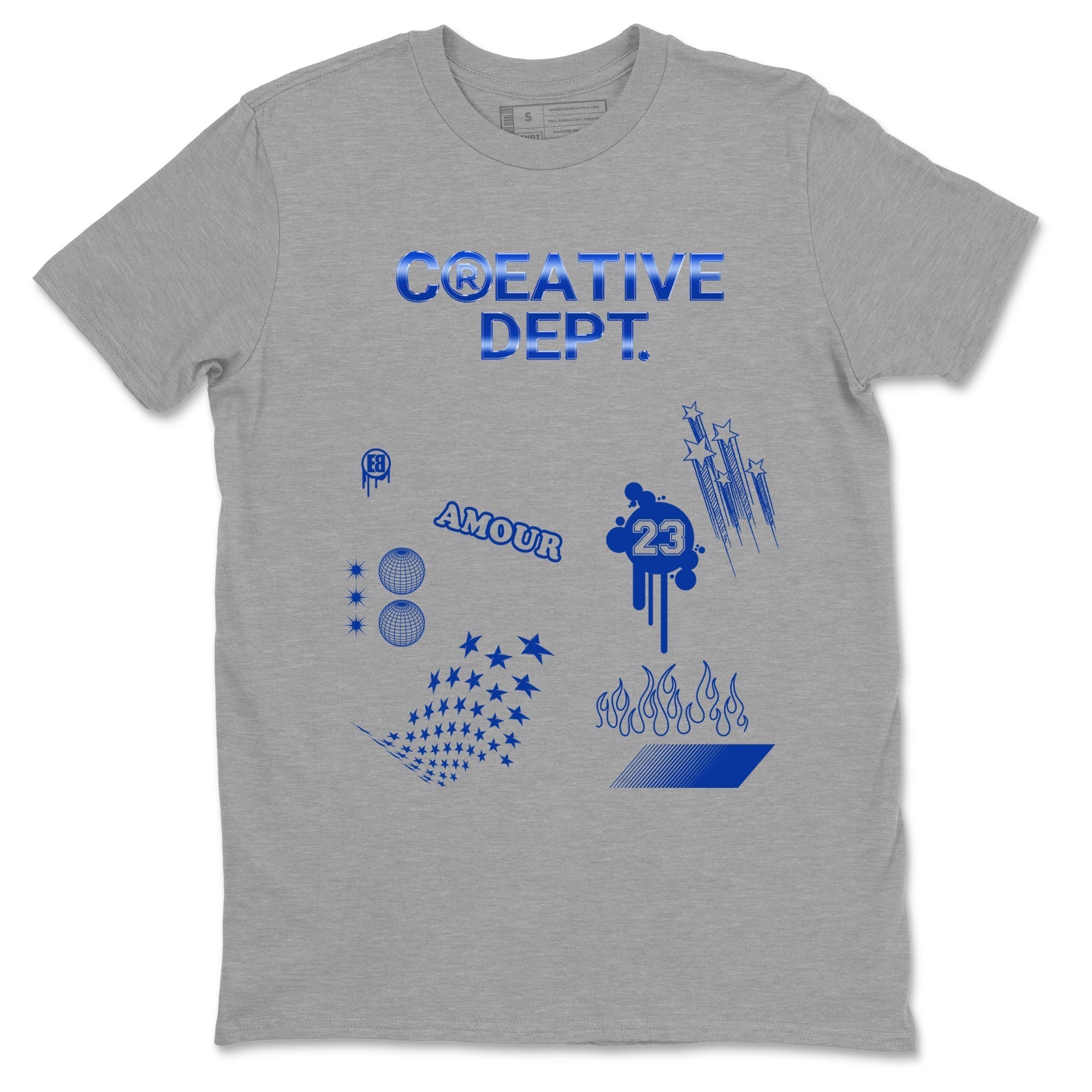 Creative Dept snkmatch Tees - Air Foamposite One Royal