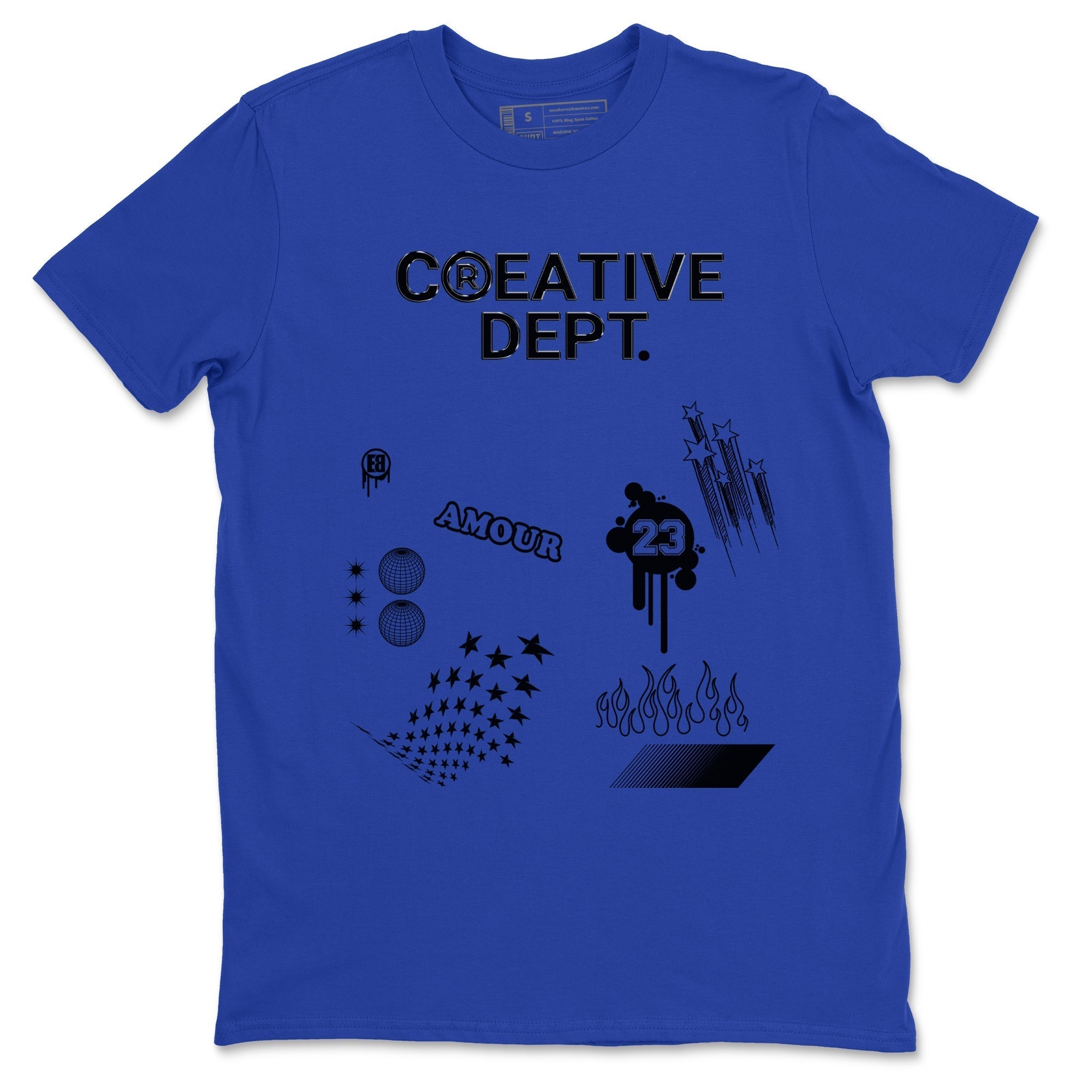 Creative Dept snkmatch Tees - Air Foamposite One Royal