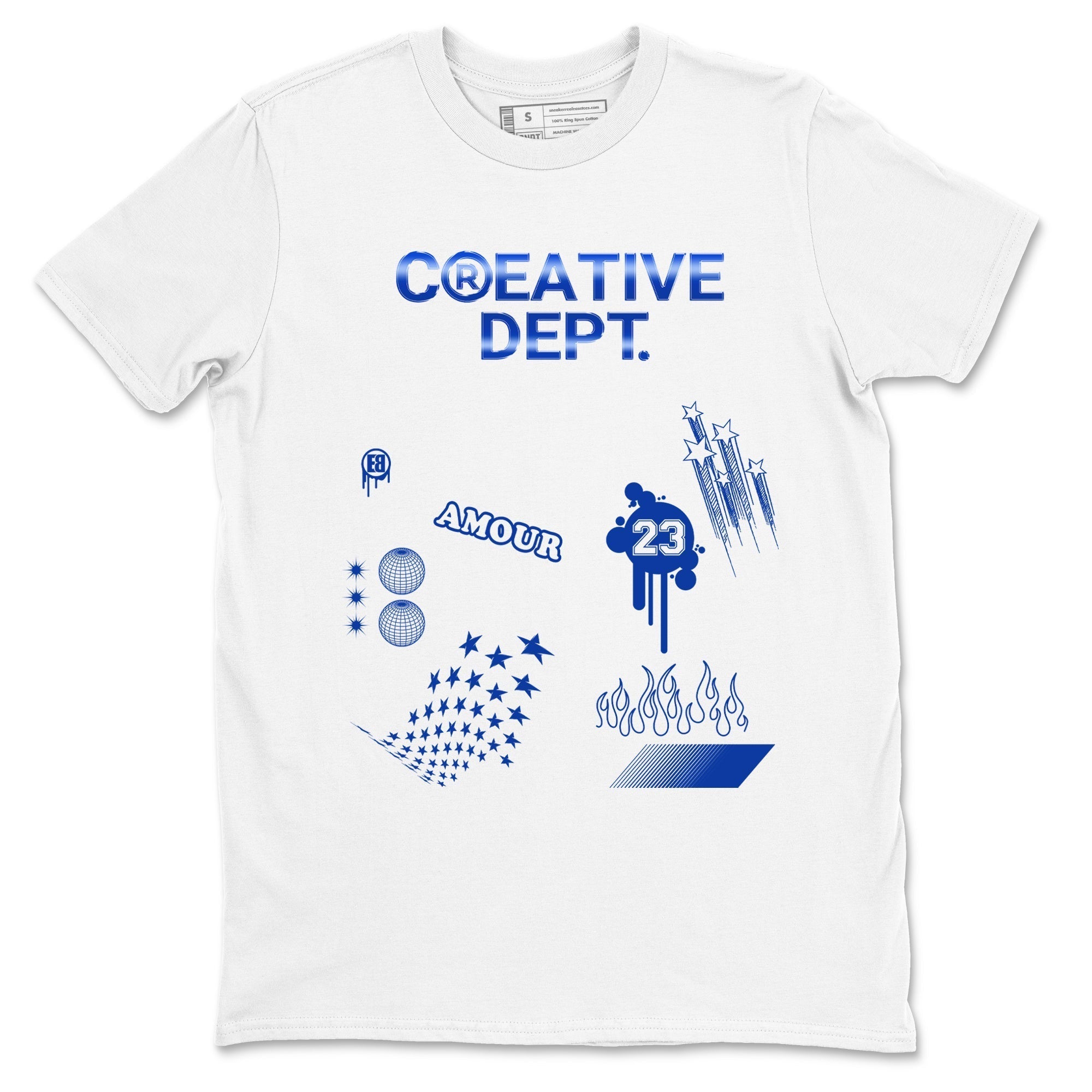 Creative Dept snkmatch Tees - Air Foamposite One Royal