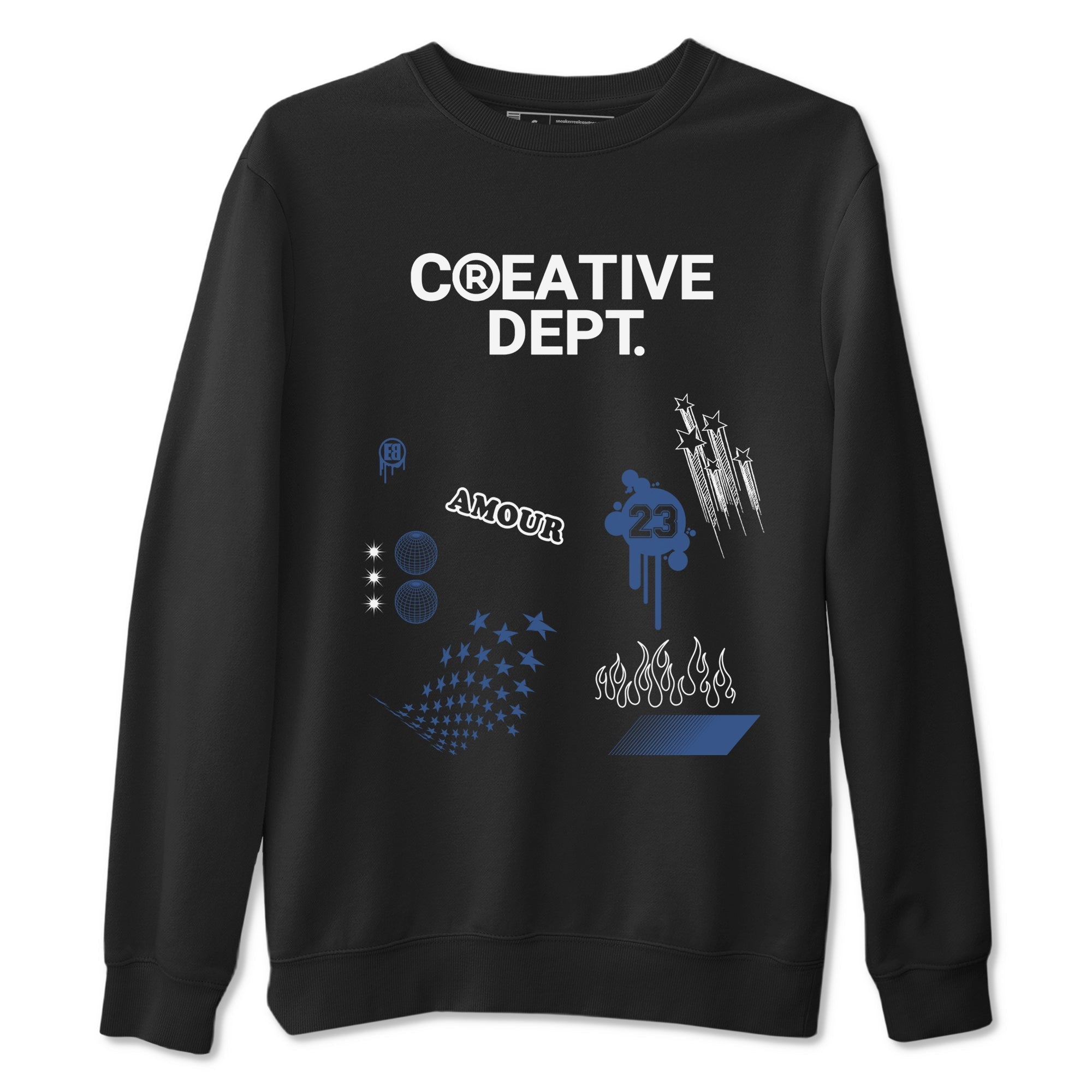 Creative Dept snkmatch Tees - Air Jordan 11 Diffused Blue