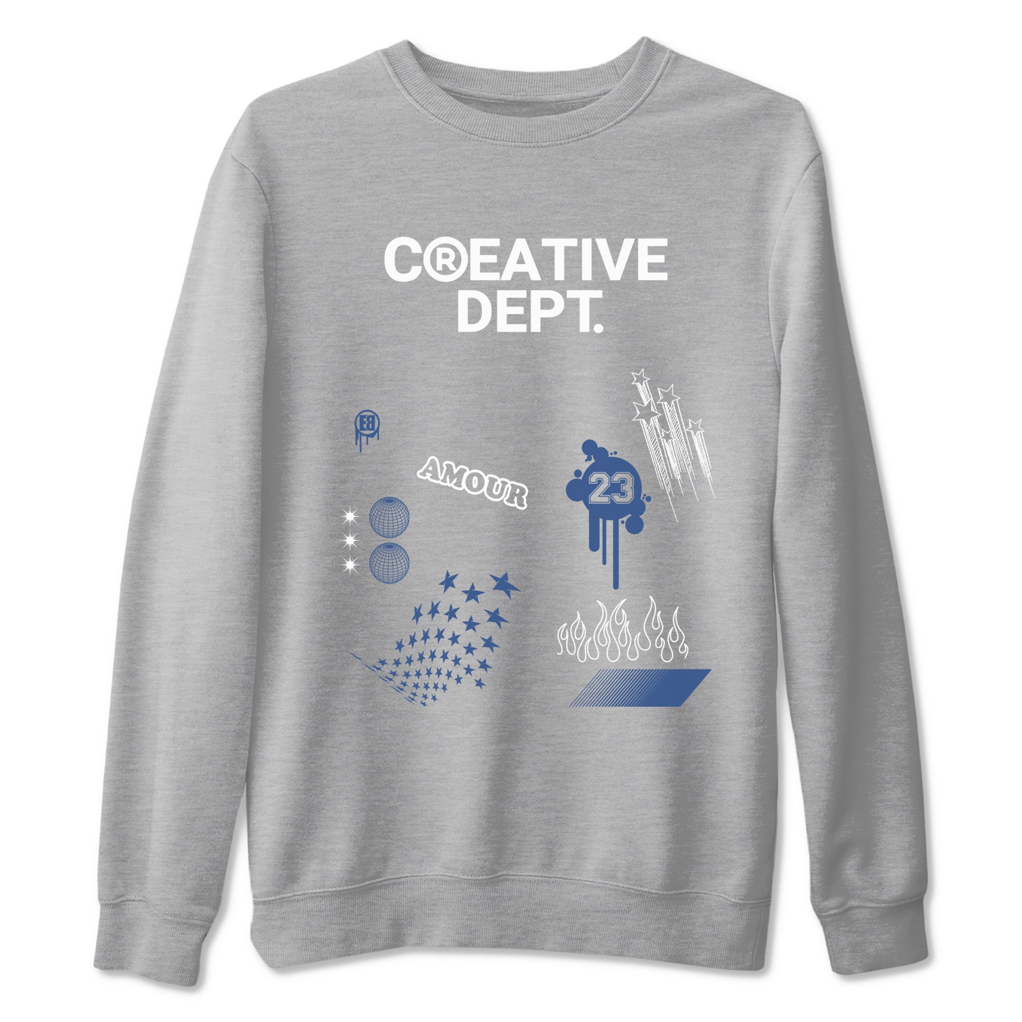 Creative Dept snkmatch Tees - Air Jordan 11 Diffused Blue
