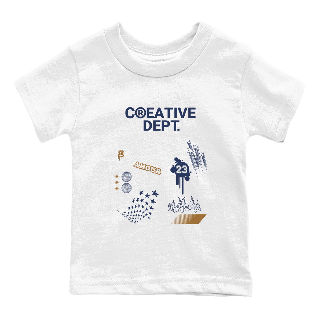 Creative Dept snkmatch Tees Kids - Air Jordan 13 Midnight Navy