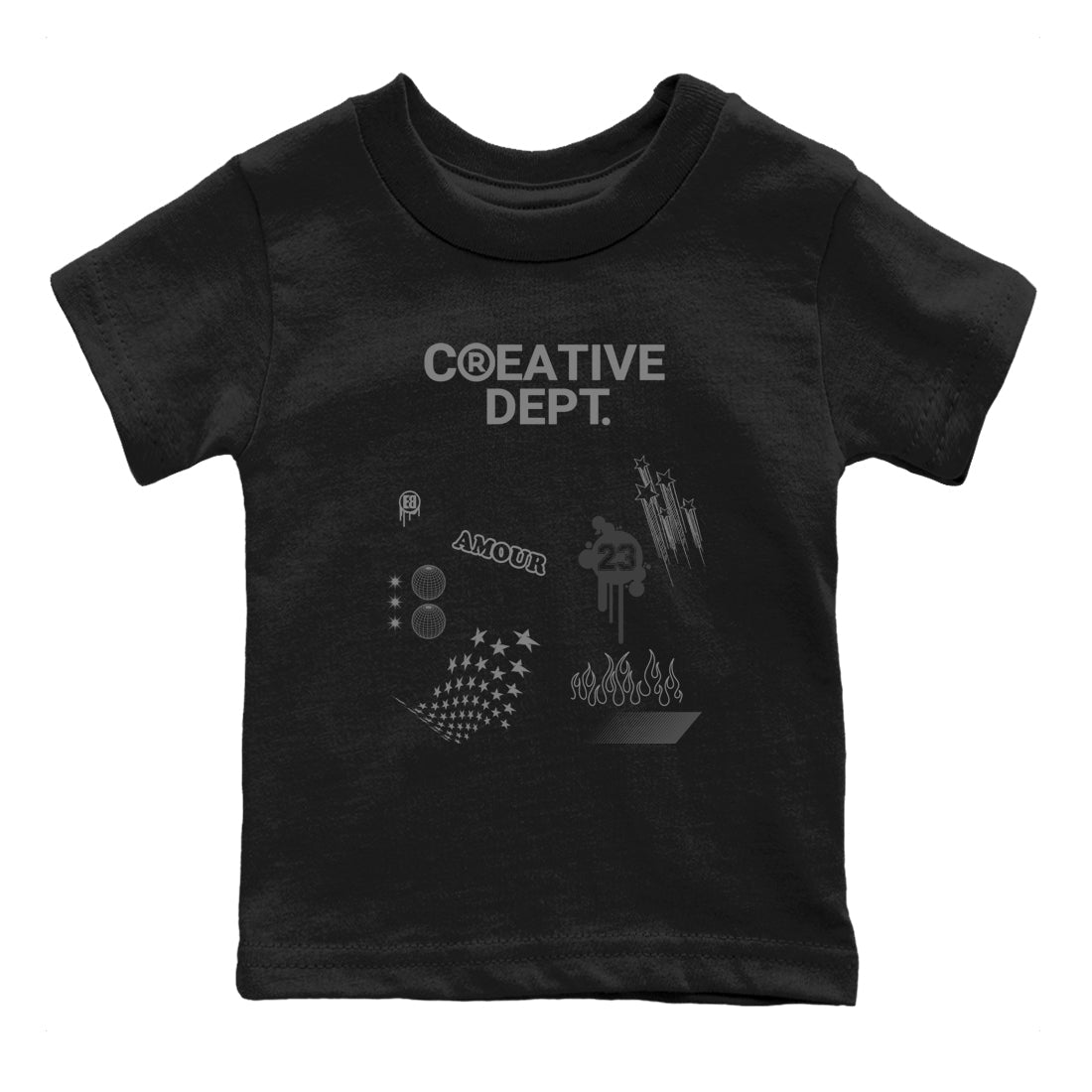 Creative Dept snkmatch Tees Kids - Air Jordan 4 Wet Cement
