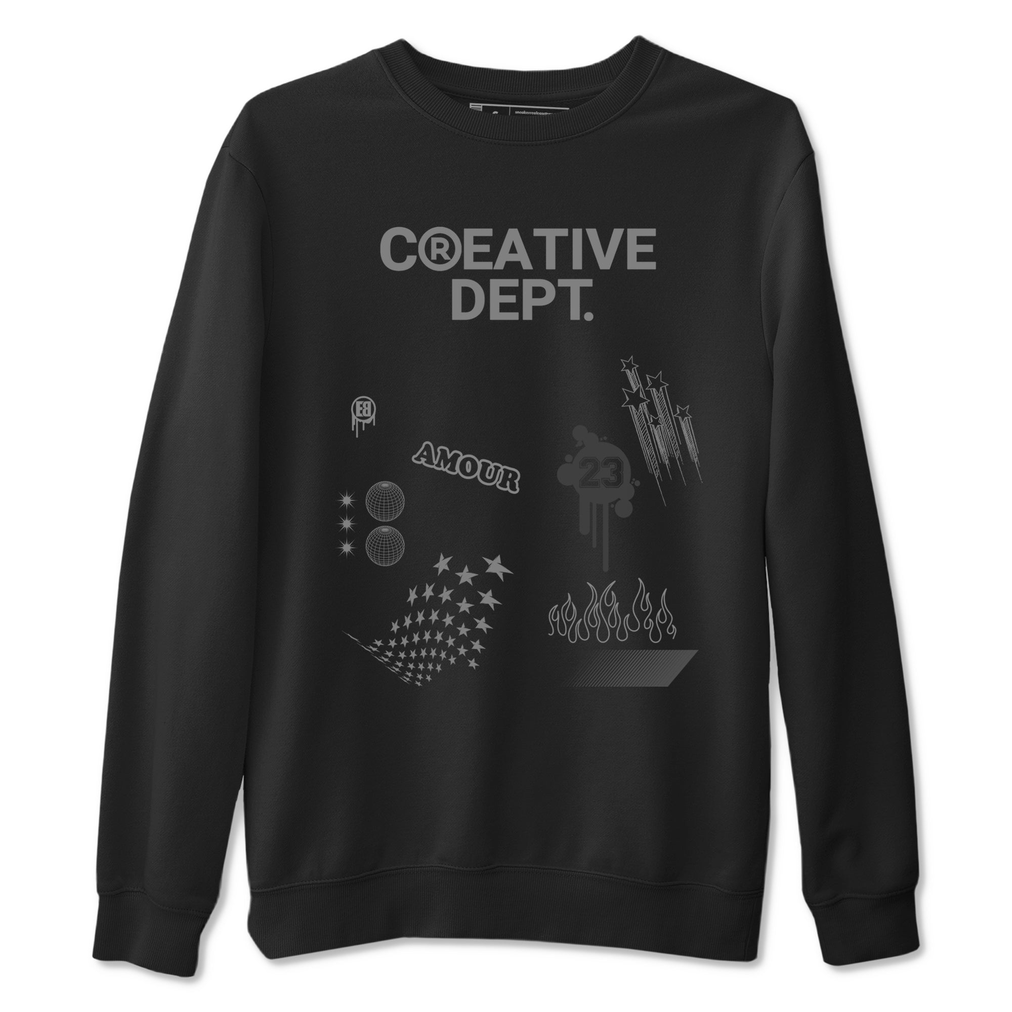 Creative Dept snkmatch Tees - Air Jordan 4 Wet Cement