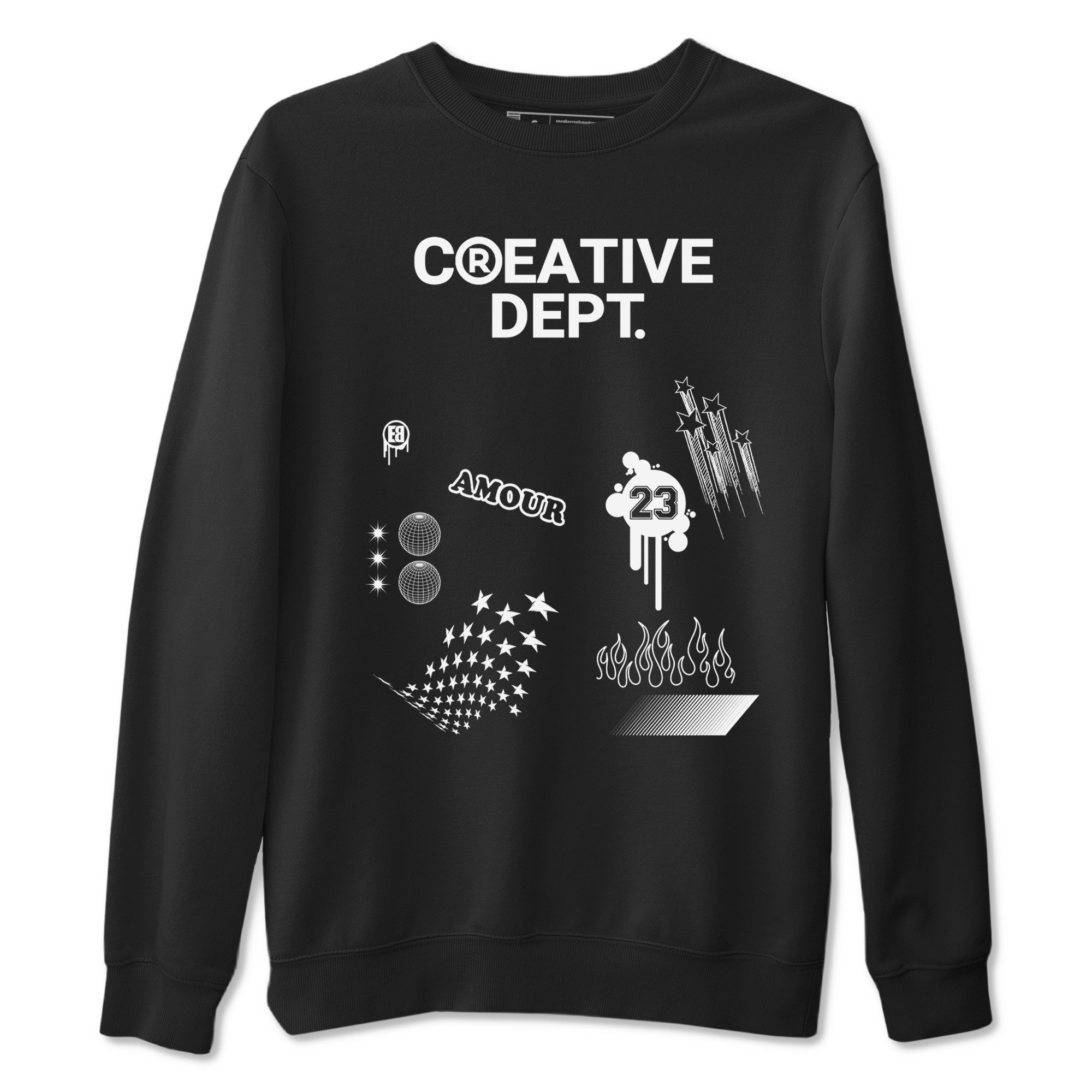 Creative Dept snkmatch Tees - Air Jordan 4 White Thunder