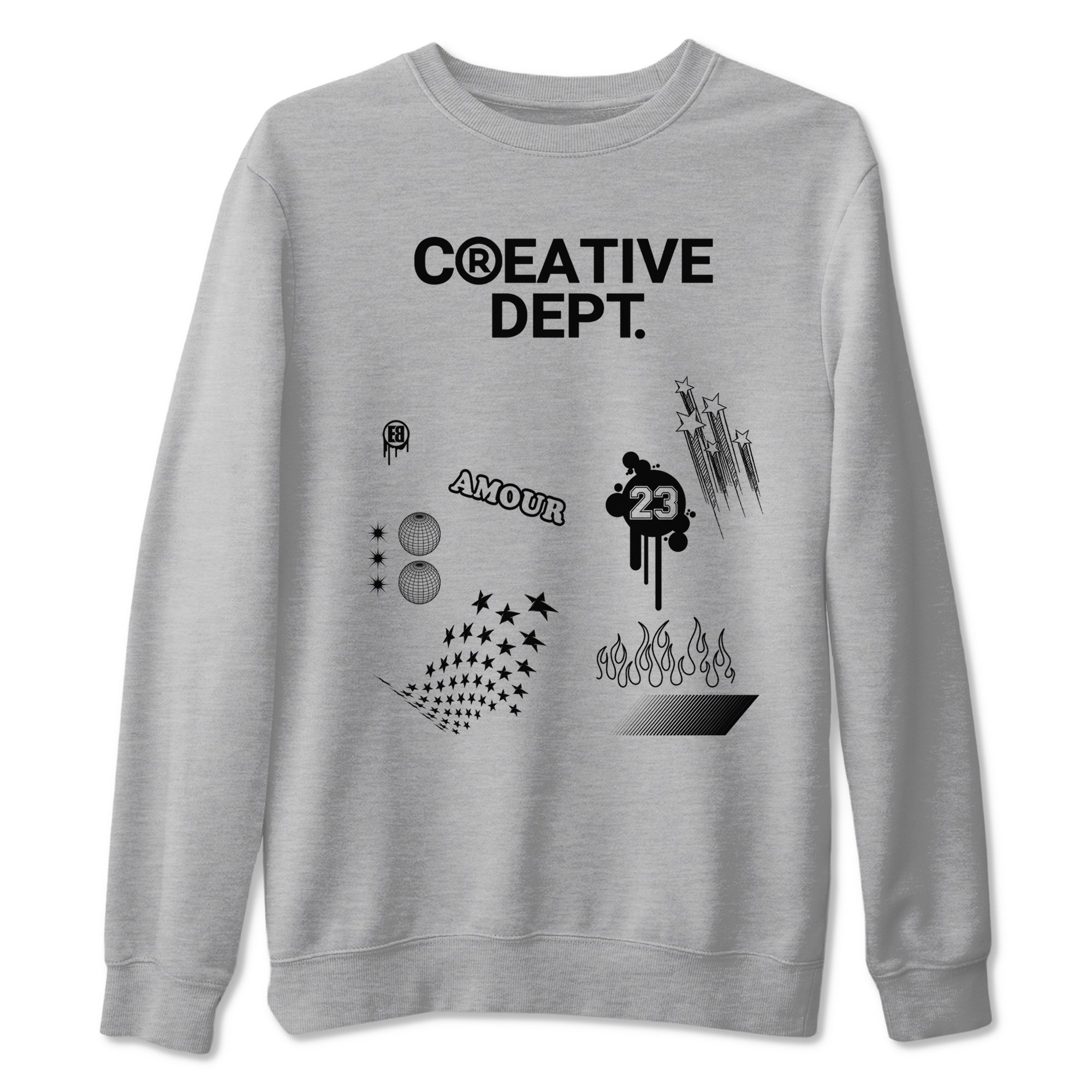 Creative Dept snkmatch Tees - Air Jordan 4 White Thunder