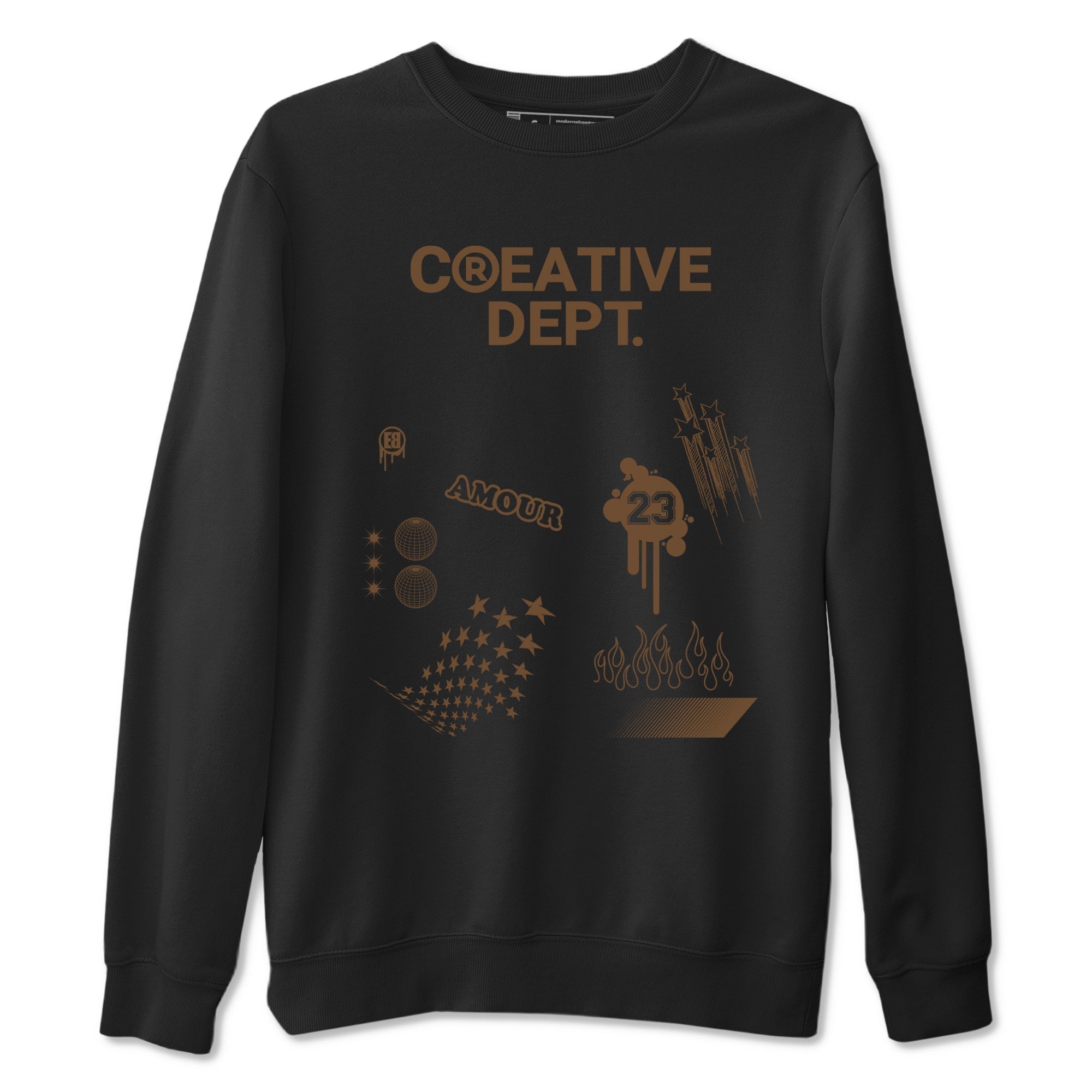Creative Dept snkmatch Tees - Jordan Jumpman Jack Travis Scott Dark Mocha