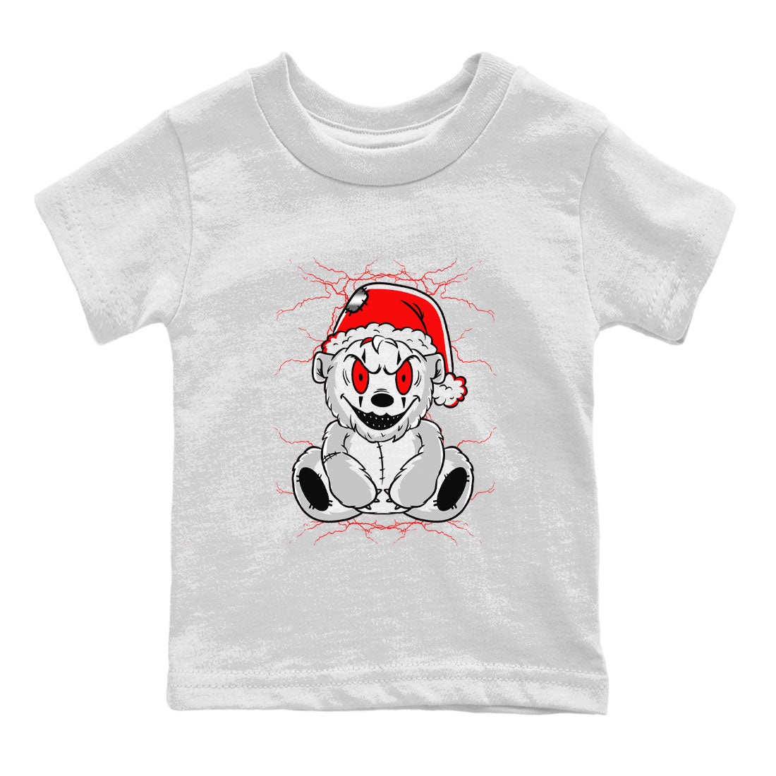Creepy Bear snkmatch Tee Kids - Air Jordan 12 Cherry
