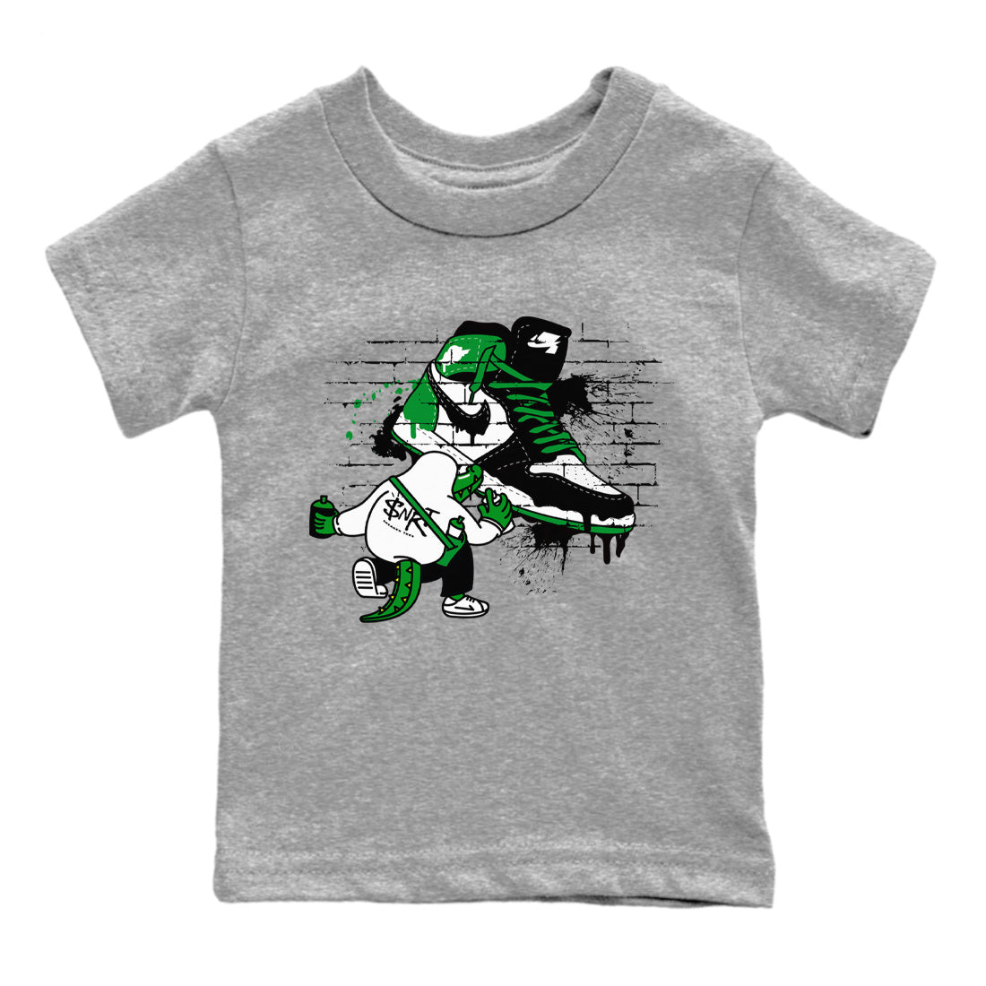 Crocodile Artist Kids Tops - Air Jordan 1 Celtics