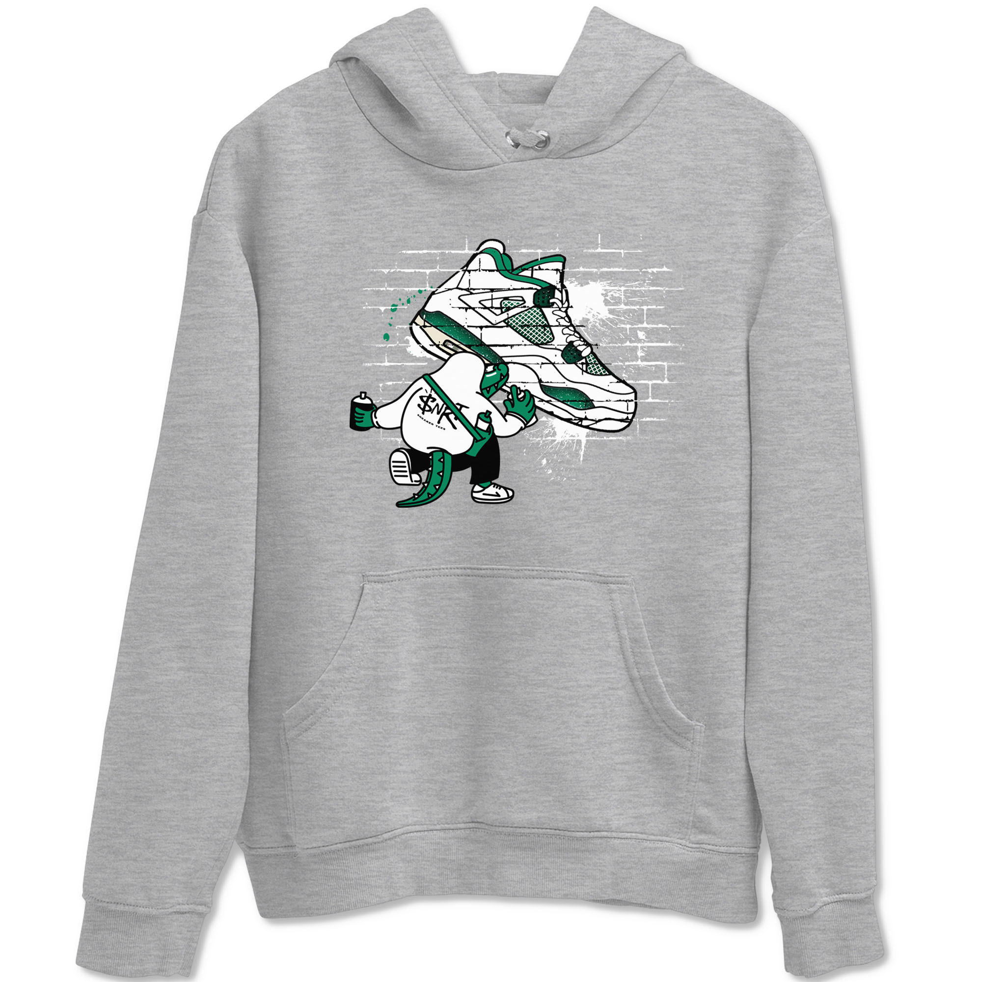 Crocodile Artist snkmatch Tees - Air Jordan 4 Oxidized Green