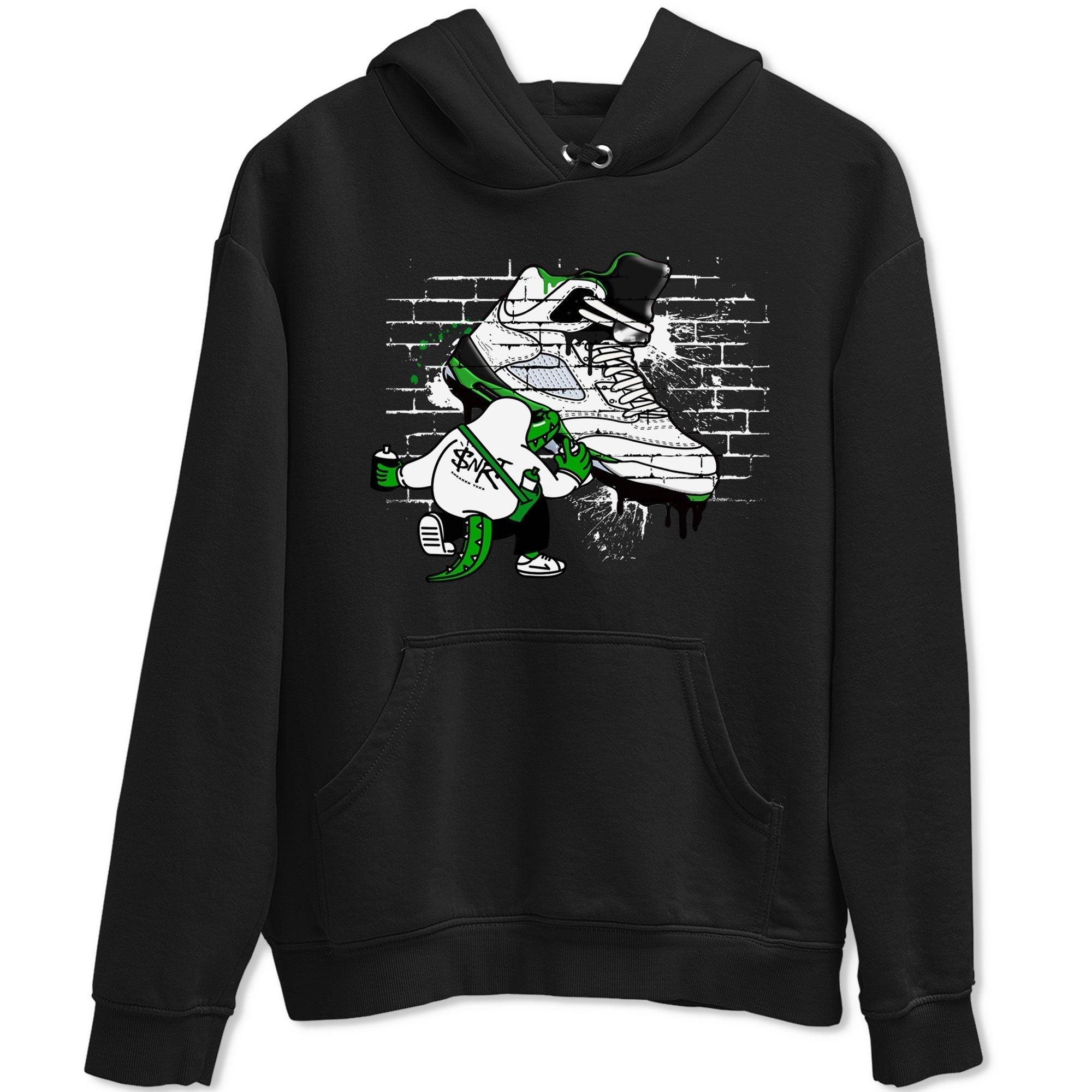 Crocodile Artist snkmatch Tee - Air Jordan 5 Lucky Green
