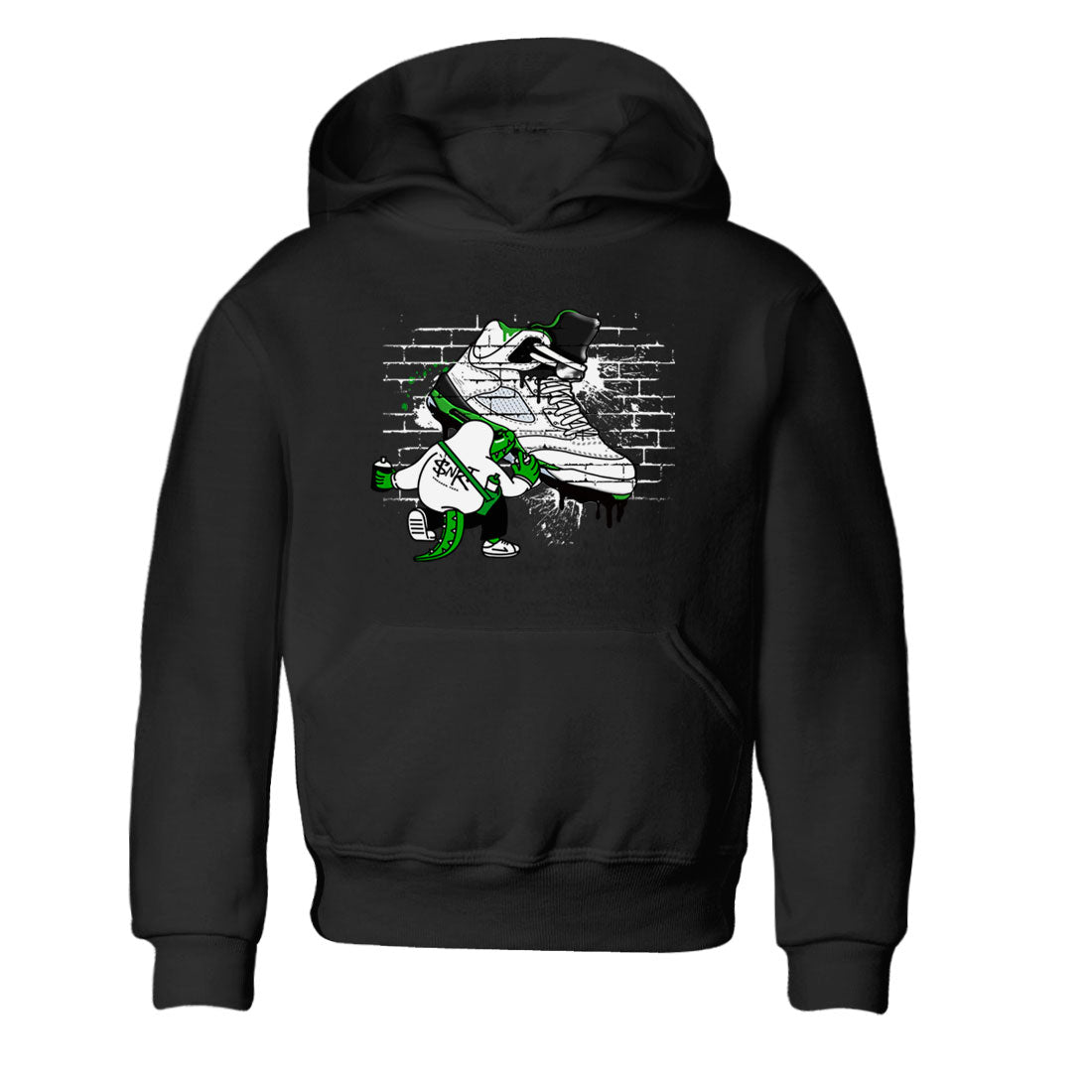 Crocodile Artist snkmatch Tee Kids - Air Jordan 5 Lucky Green