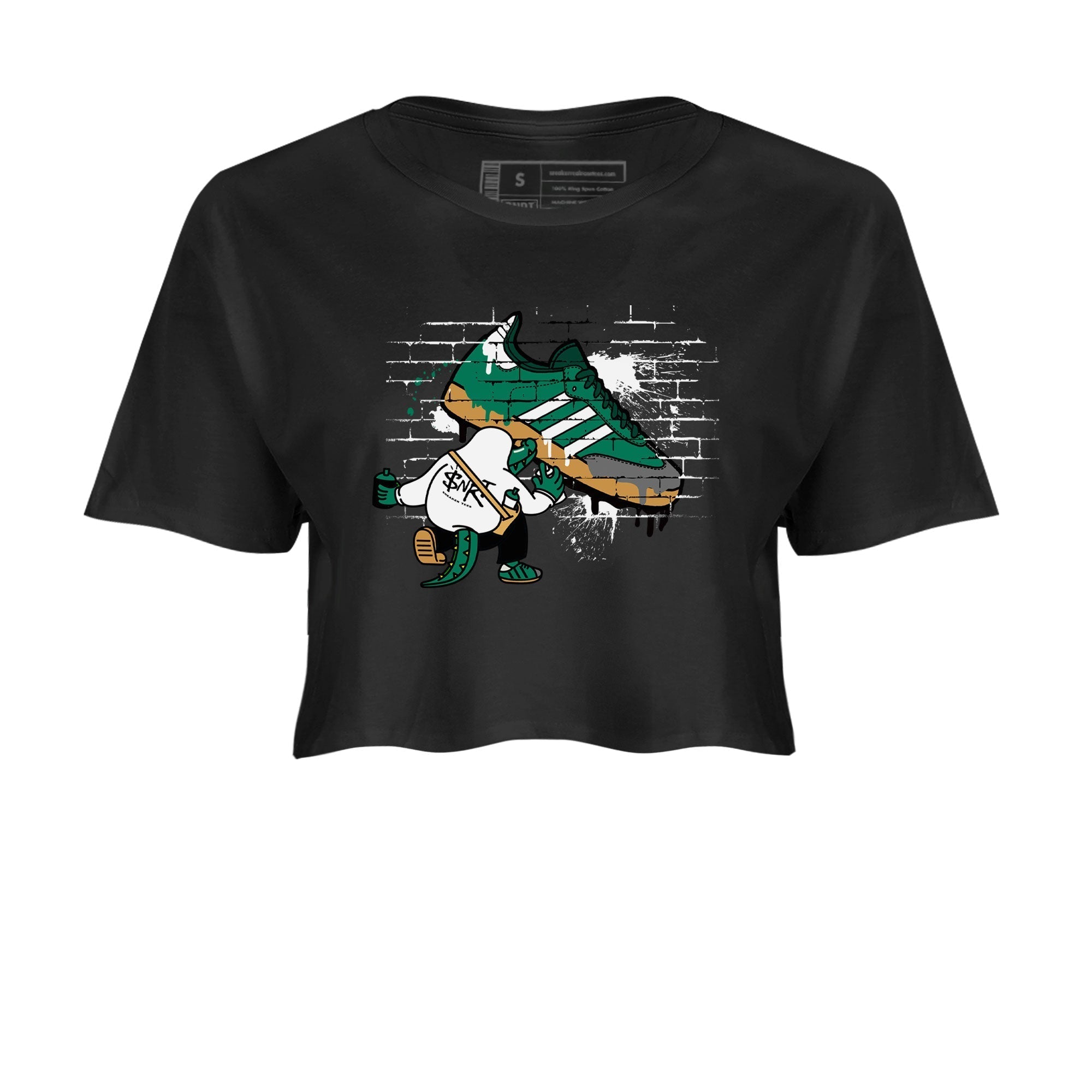 Crocodile Artist snkmatch Women's Top - Samba Collegiate Green Gum