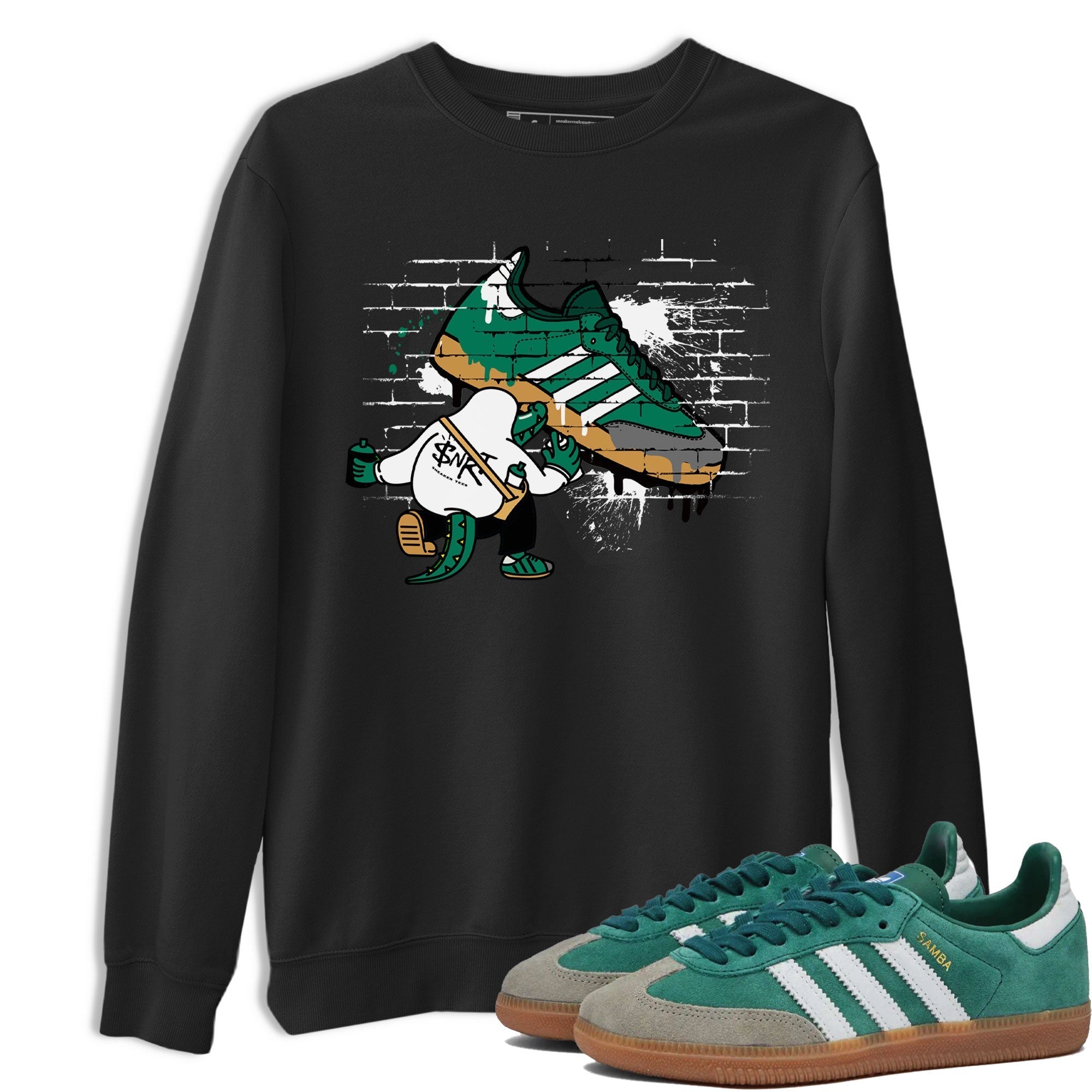 Crocodile Artist snkmatch Tee - Samba Collegiate Green Gum