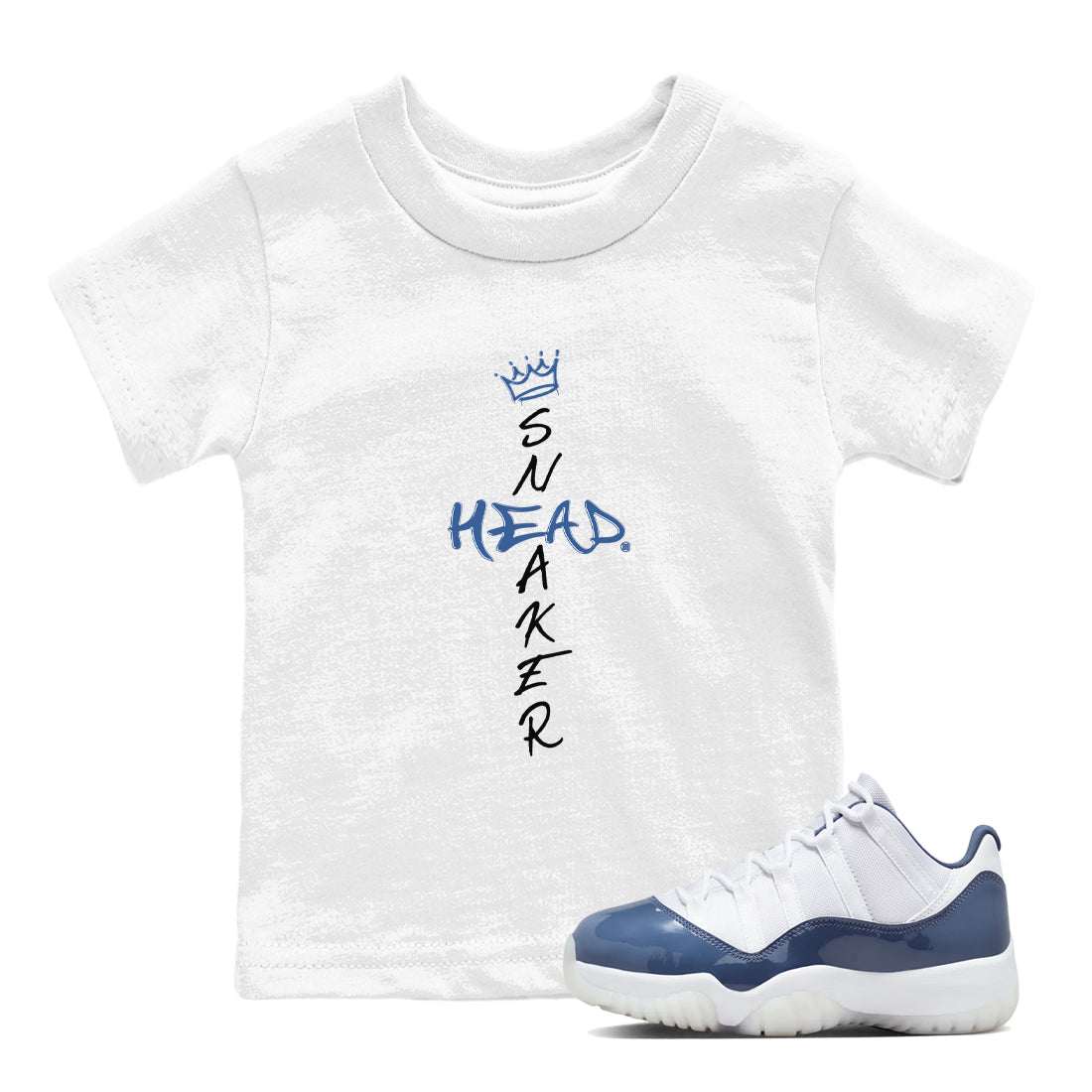 Cross snkmatch snkmatch Tees Kids - Air Jordan 11 Diffused Blue