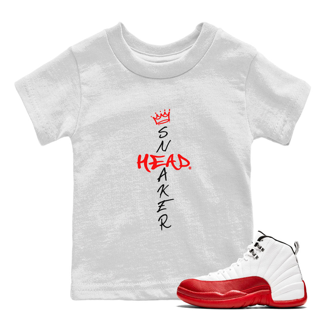 Cross snkmatch snkmatch Tee Kids - Air Jordan 12 Cherry