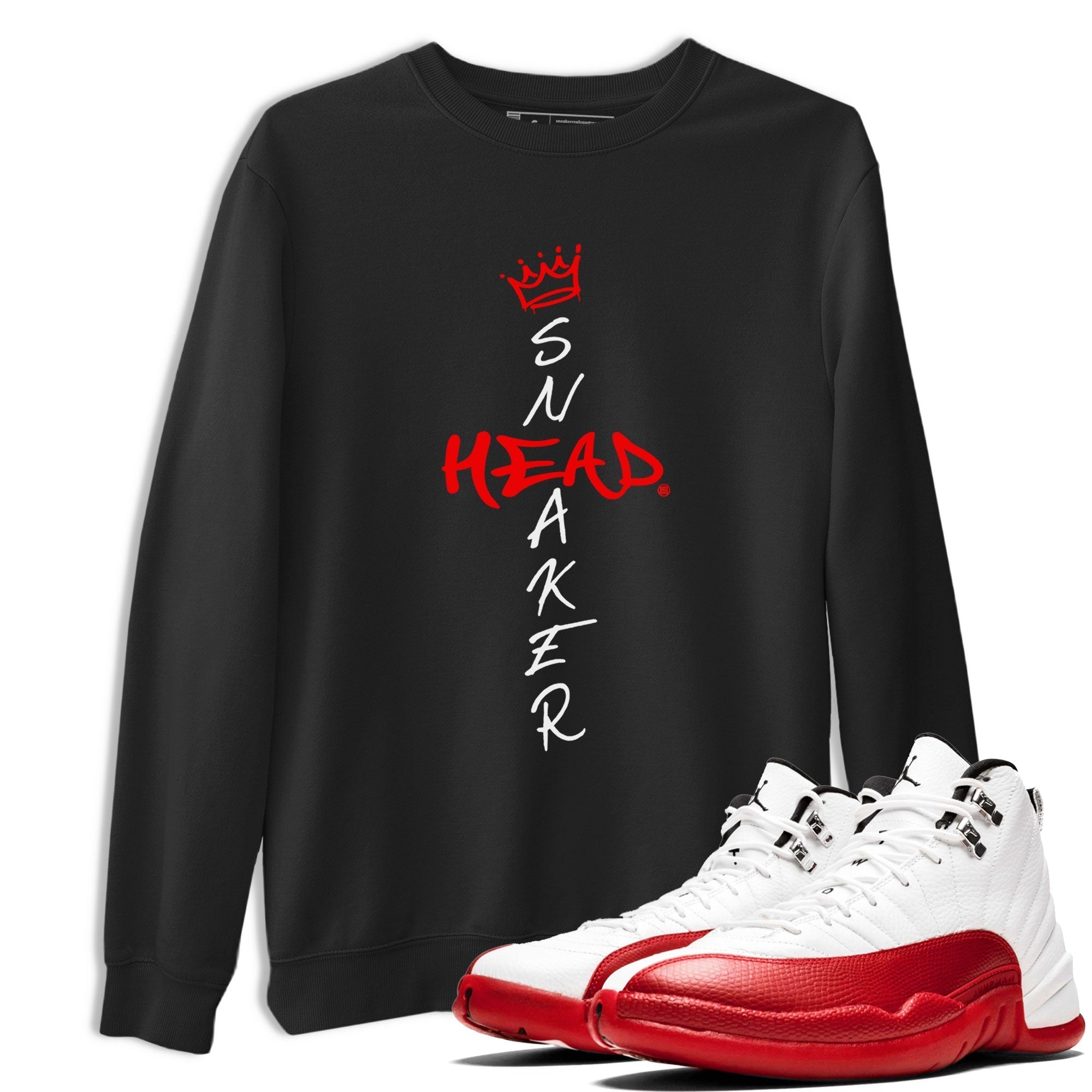 Cross snkmatch snkmatch Tee - Air Jordan 12 Cherry