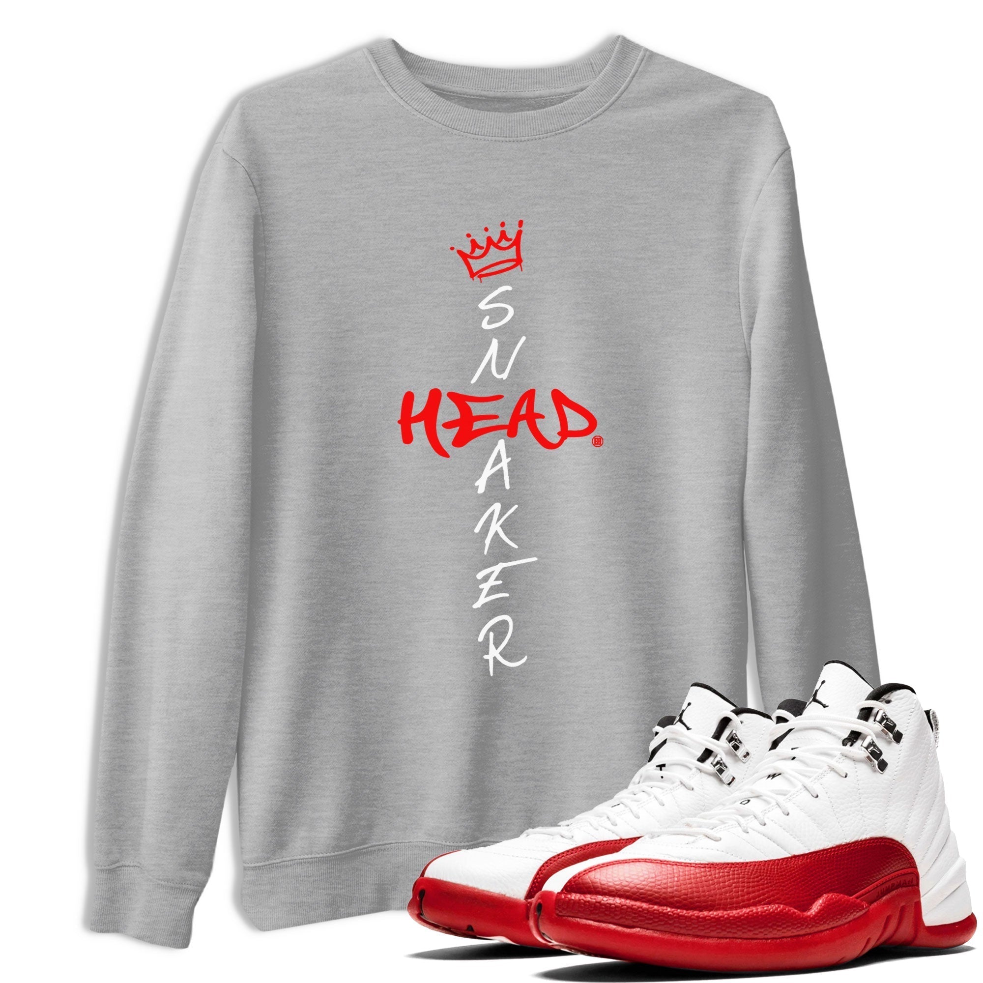 Cross snkmatch snkmatch Tee - Air Jordan 12 Cherry