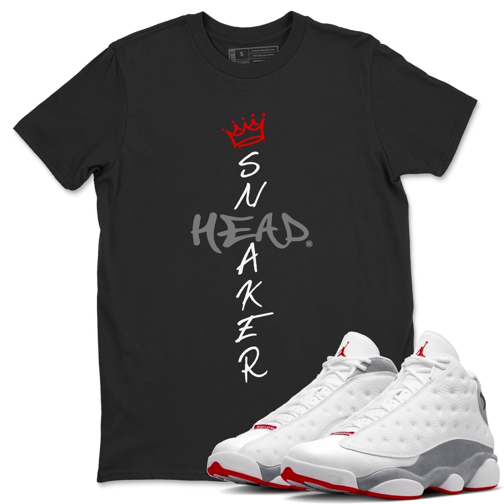 Cross snkmatch Unisex Tops - Air Jordan 13 Wolf Grey