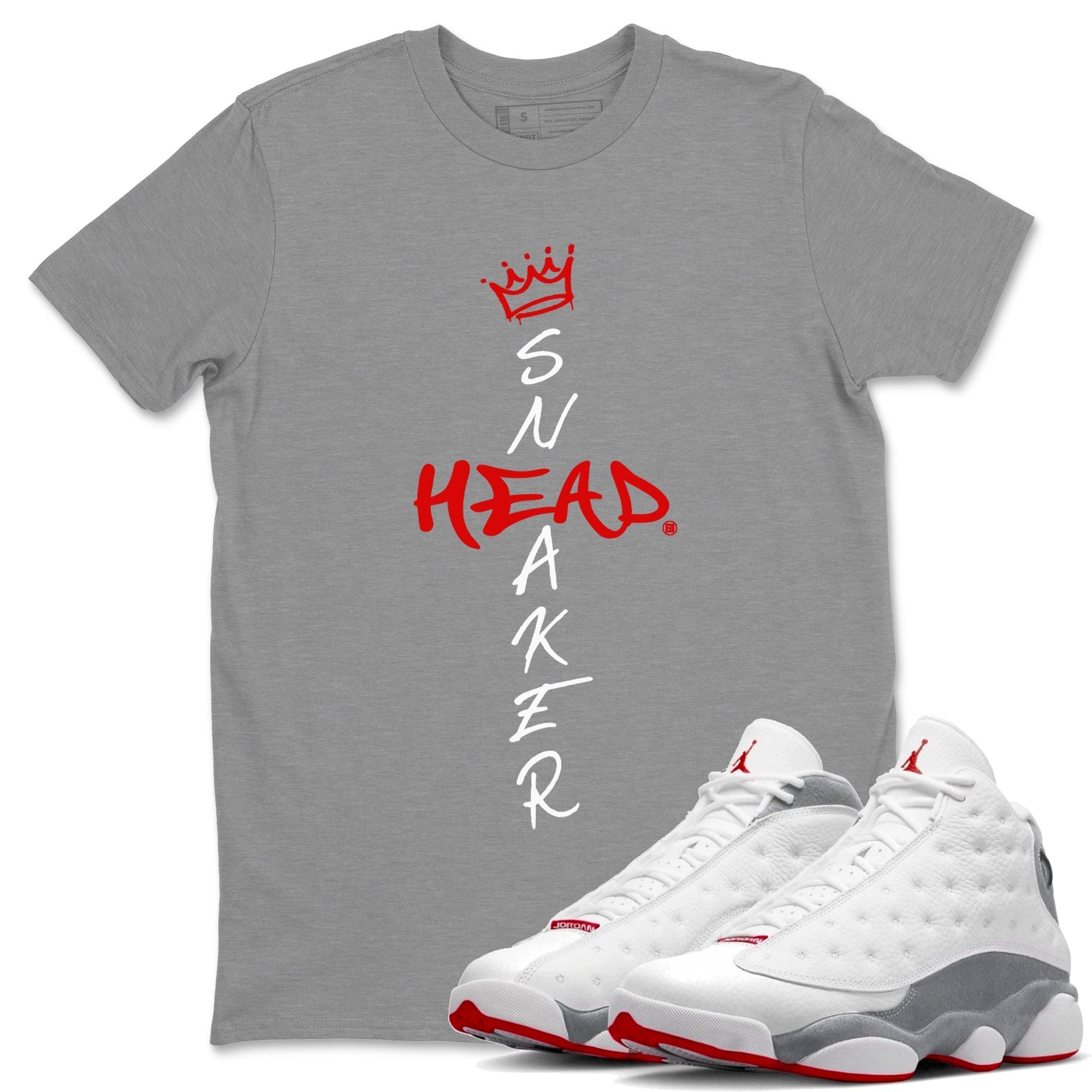 Cross snkmatch Unisex Tops - Air Jordan 13 Wolf Grey