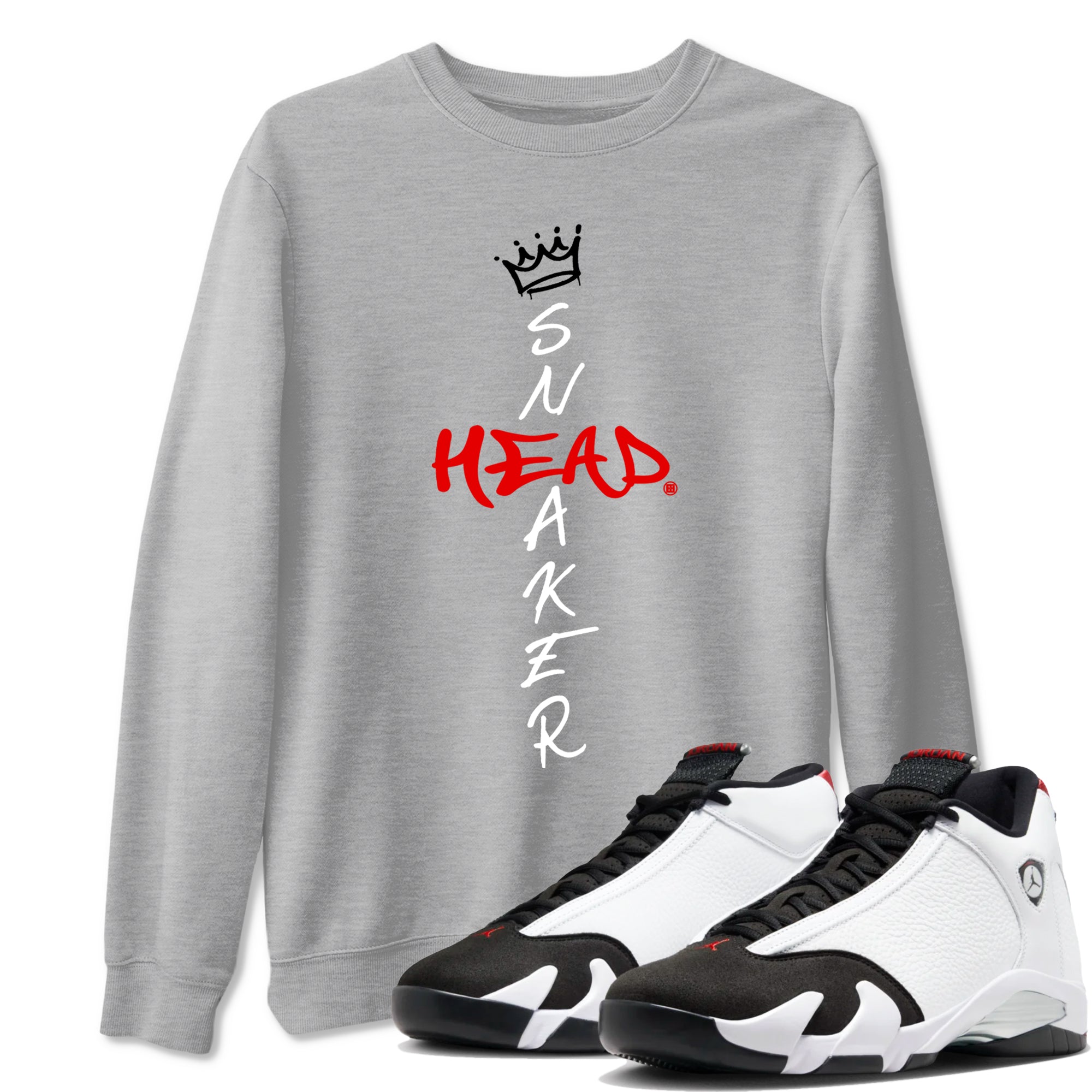 Cross snkmatch snkmatch Tees - Air Jordan 14 Black Toe