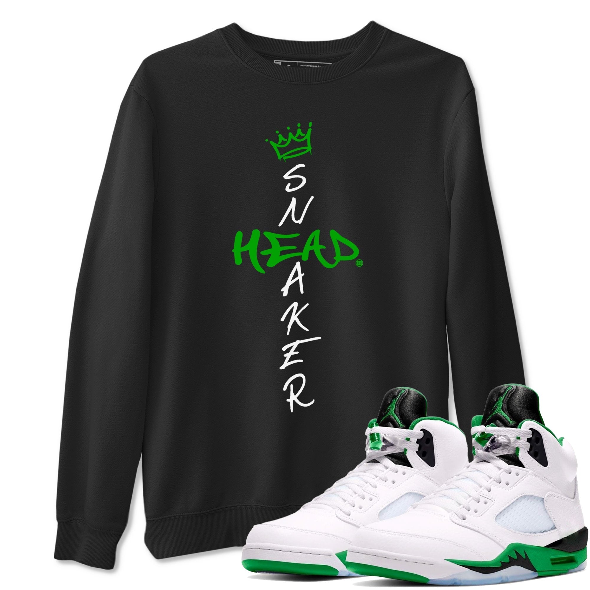 Cross snkmatch snkmatch Tees - Air Jordan 5 Lucky Green