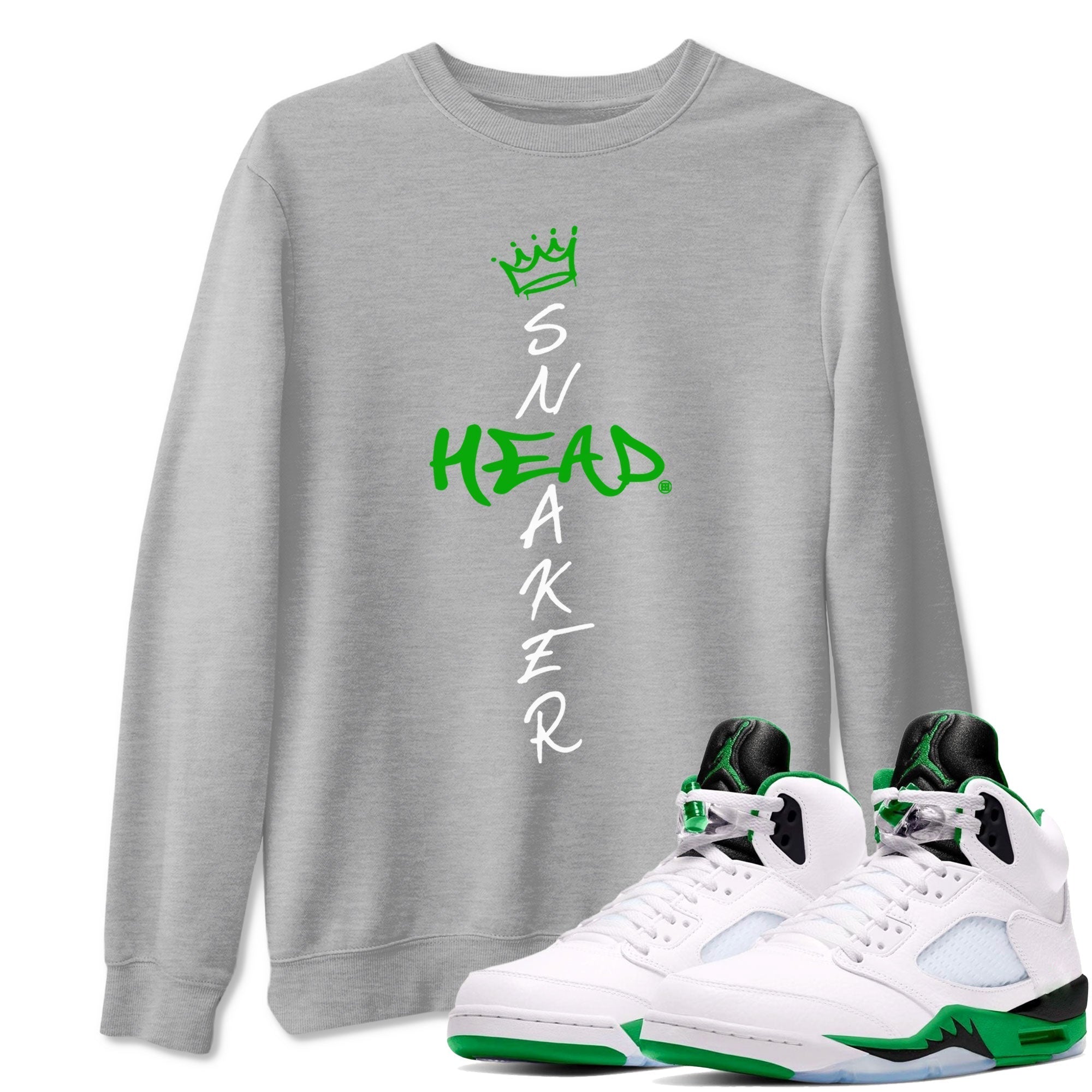 Cross snkmatch snkmatch Tees - Air Jordan 5 Lucky Green