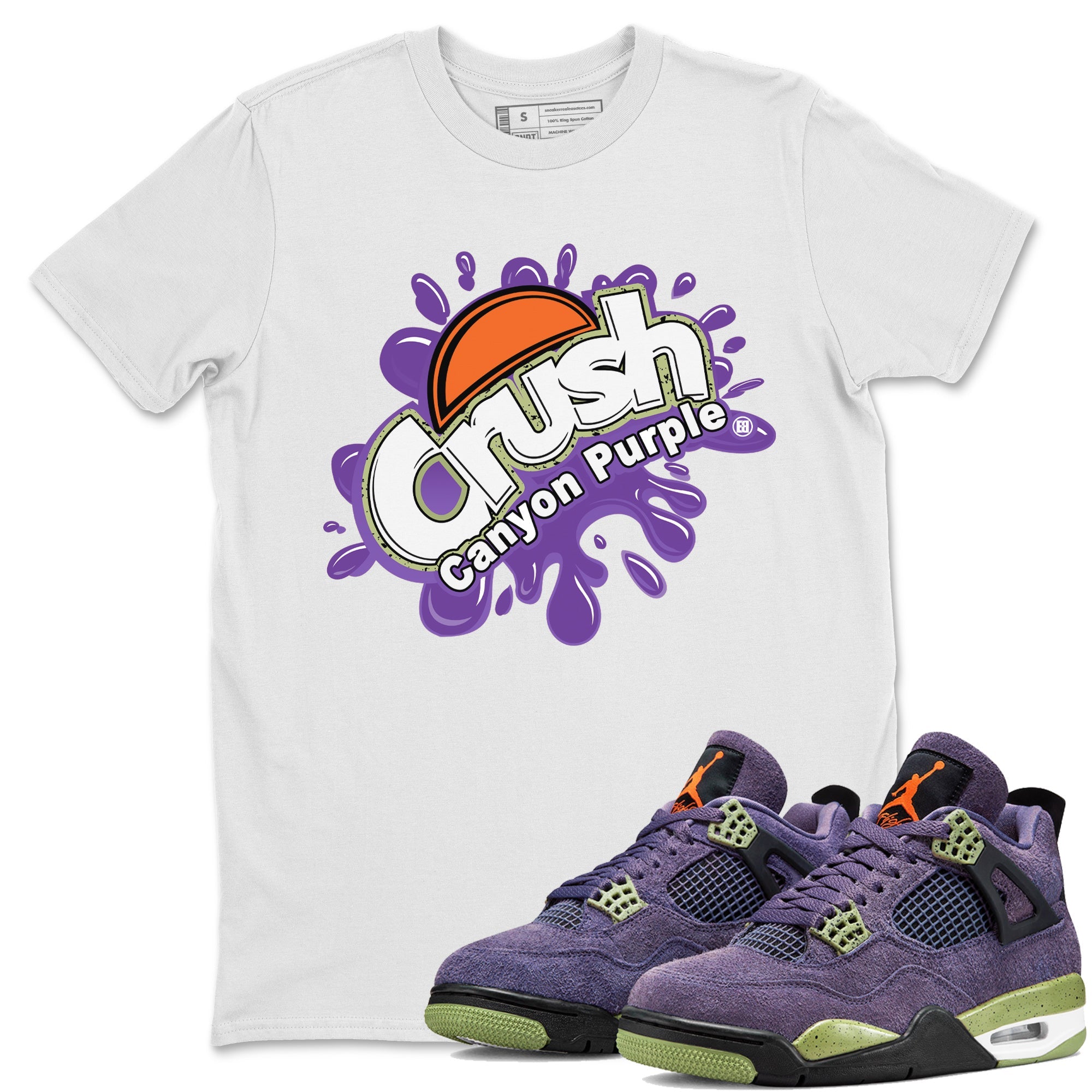 Crush Unisex Tops - Air Jordan 4 Canyon Purple