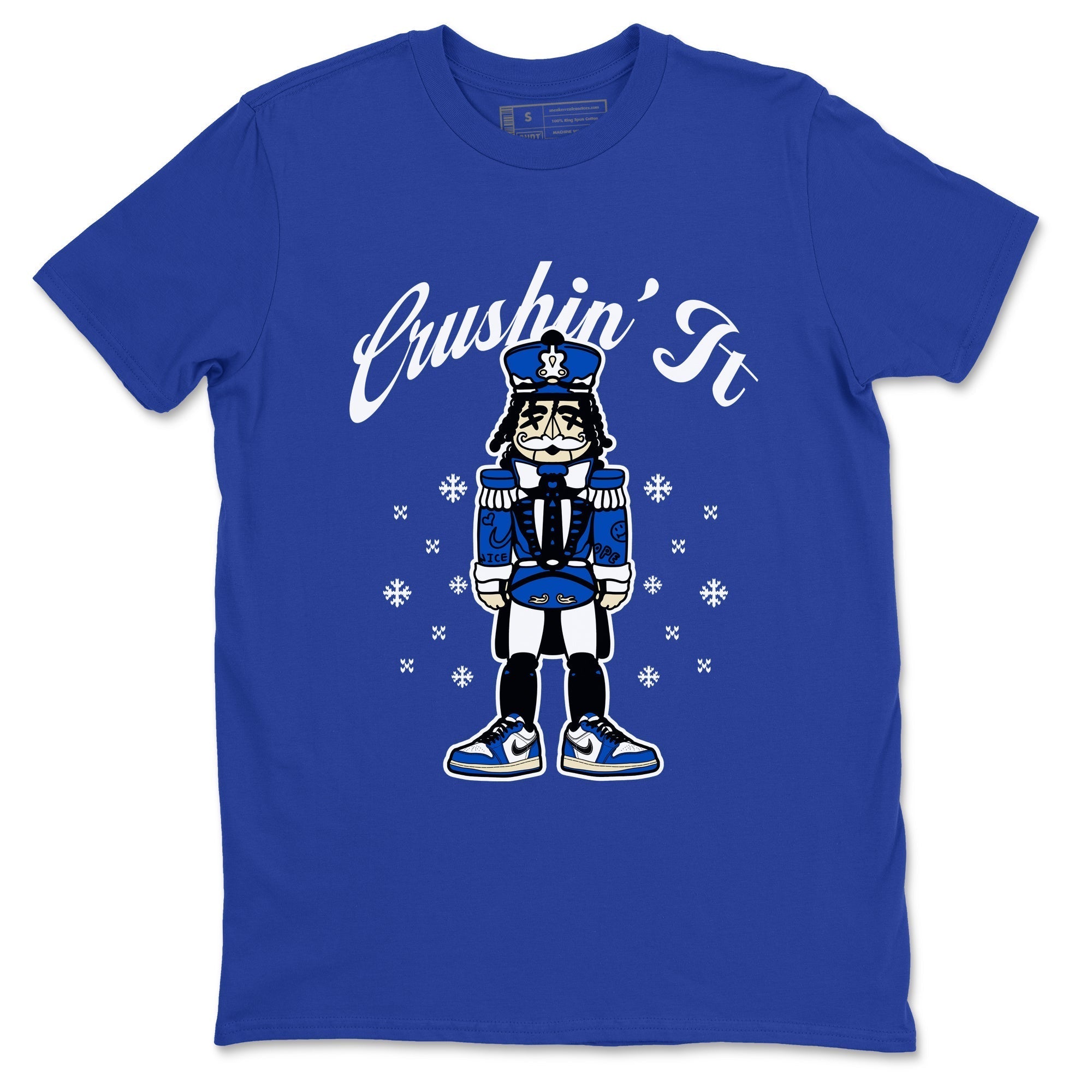 Crushin' It snkmatch Tees - Air Jordan 1 Game Royal