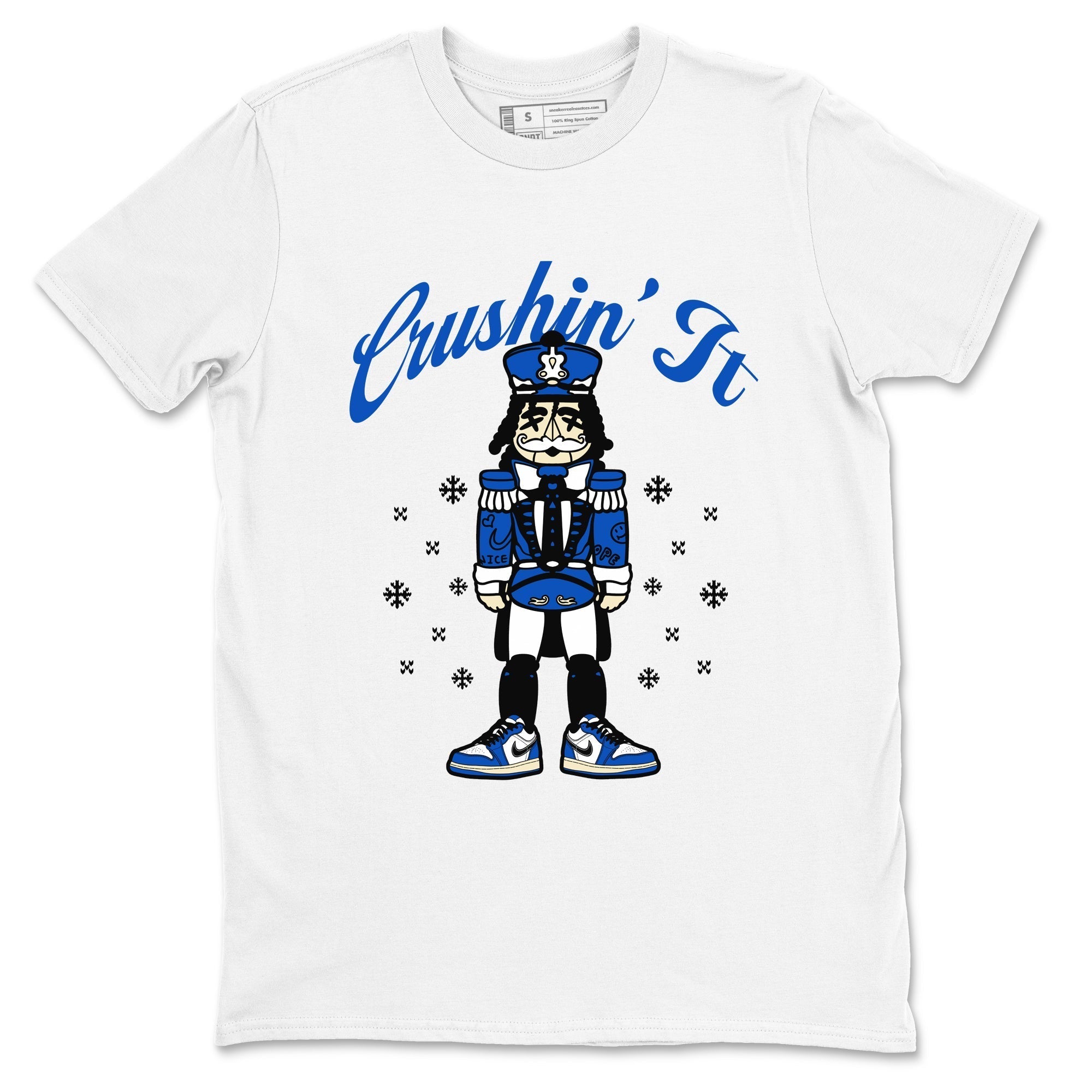 Crushin' It snkmatch Tees - Air Jordan 1 Game Royal
