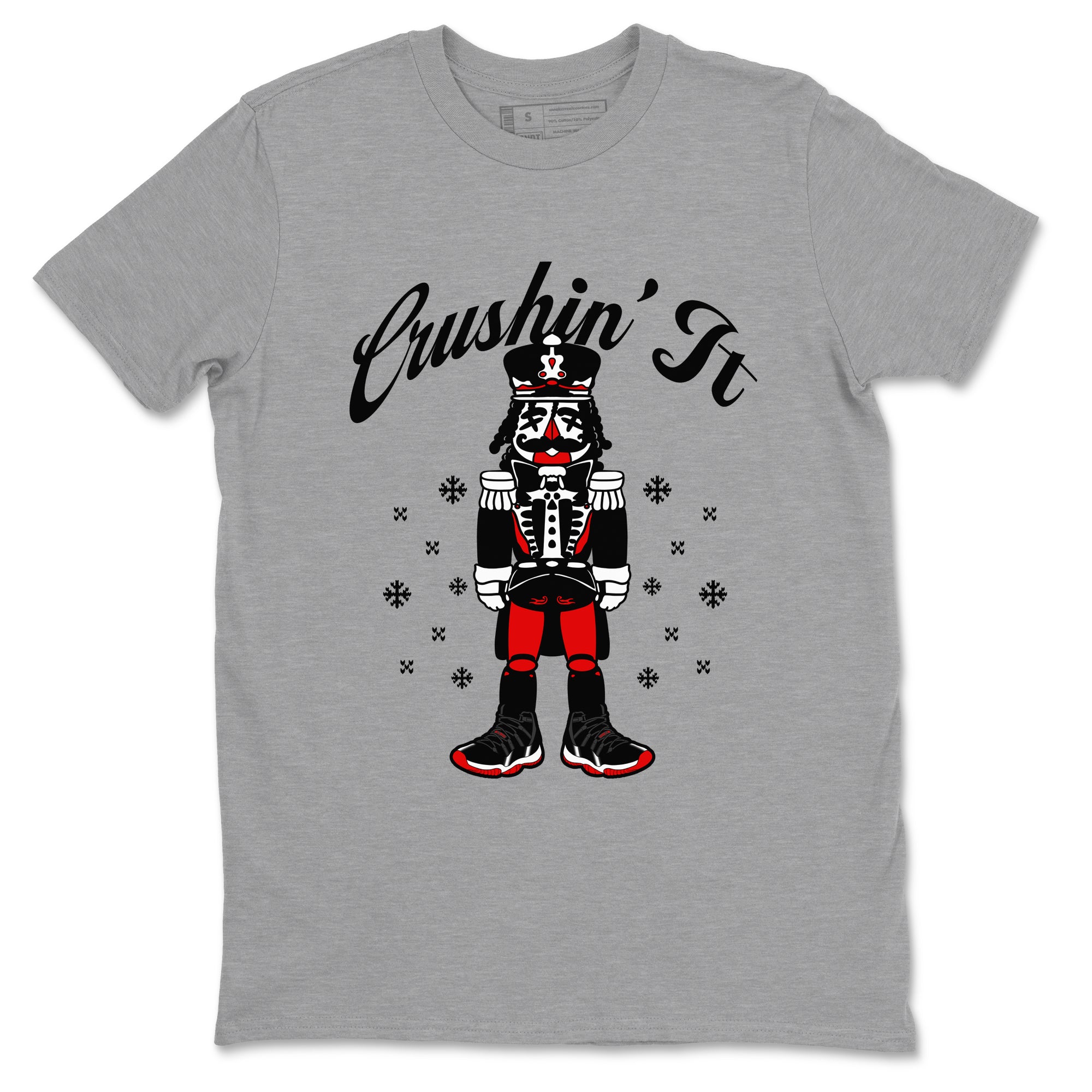 Crushin' It snkmatch Tees - Air Jordan 11 Bred Velvet