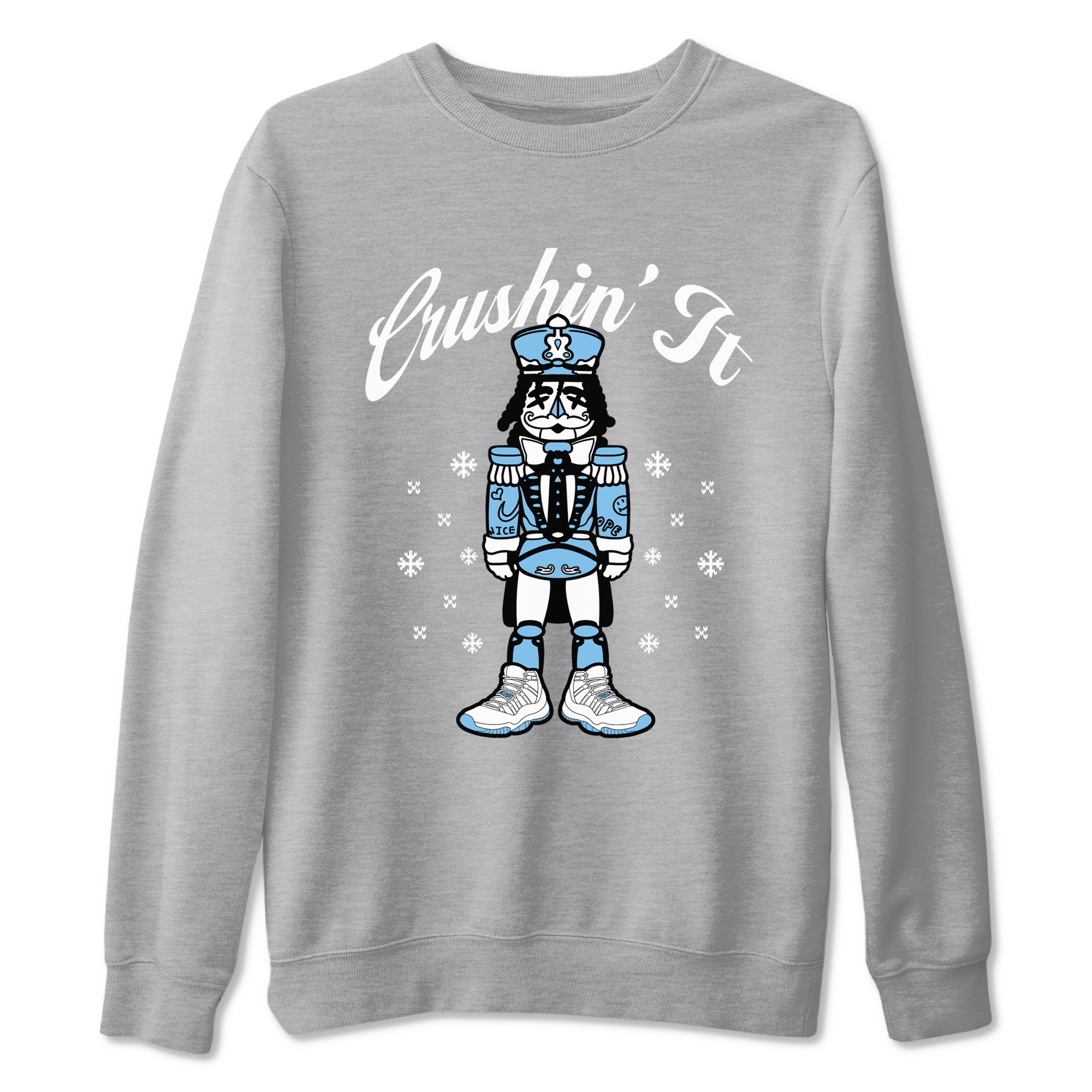 Crushin' It snkmatch Tees - Air Jordan 11 Legend Blue