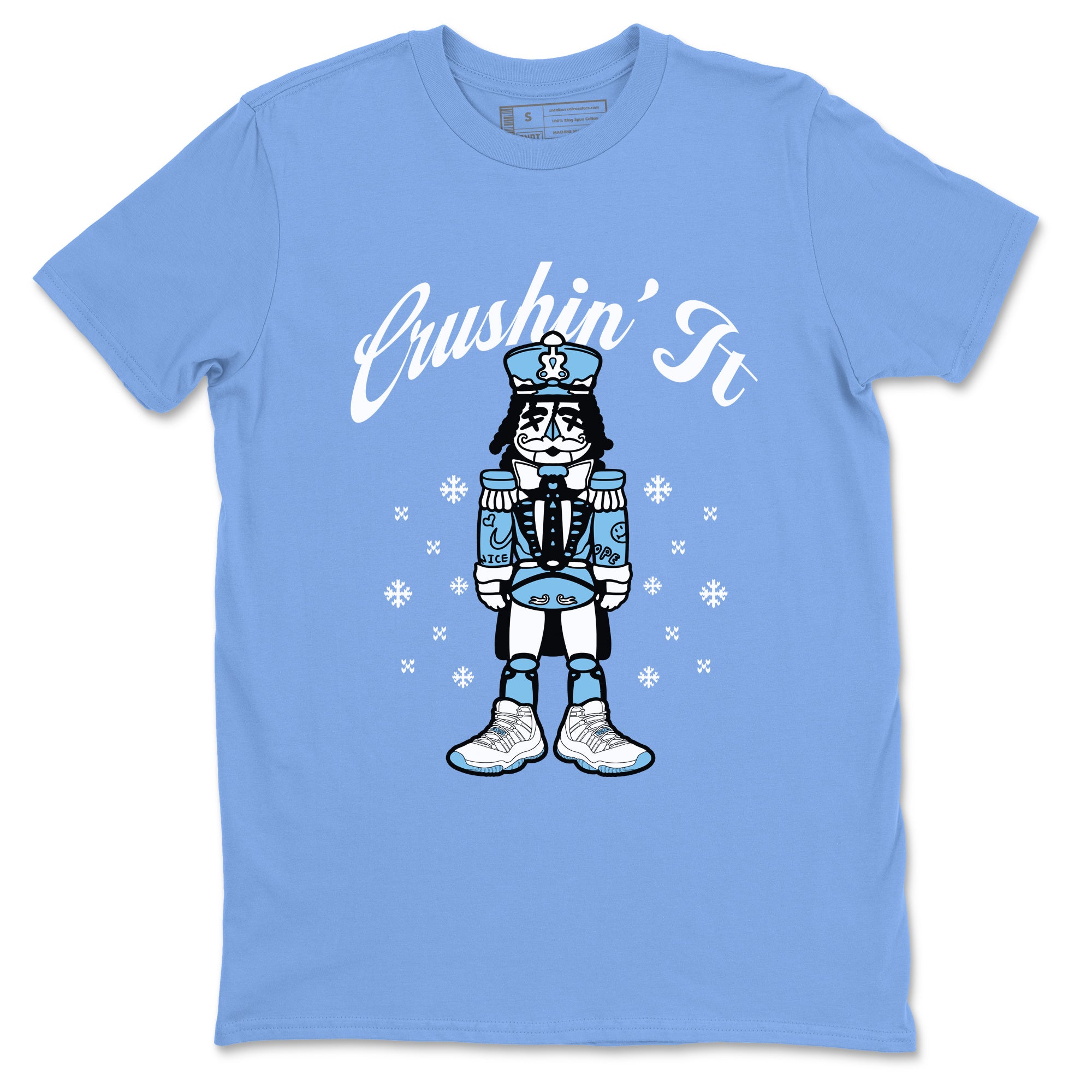 Crushin' It snkmatch Tees - Air Jordan 11 Legend Blue