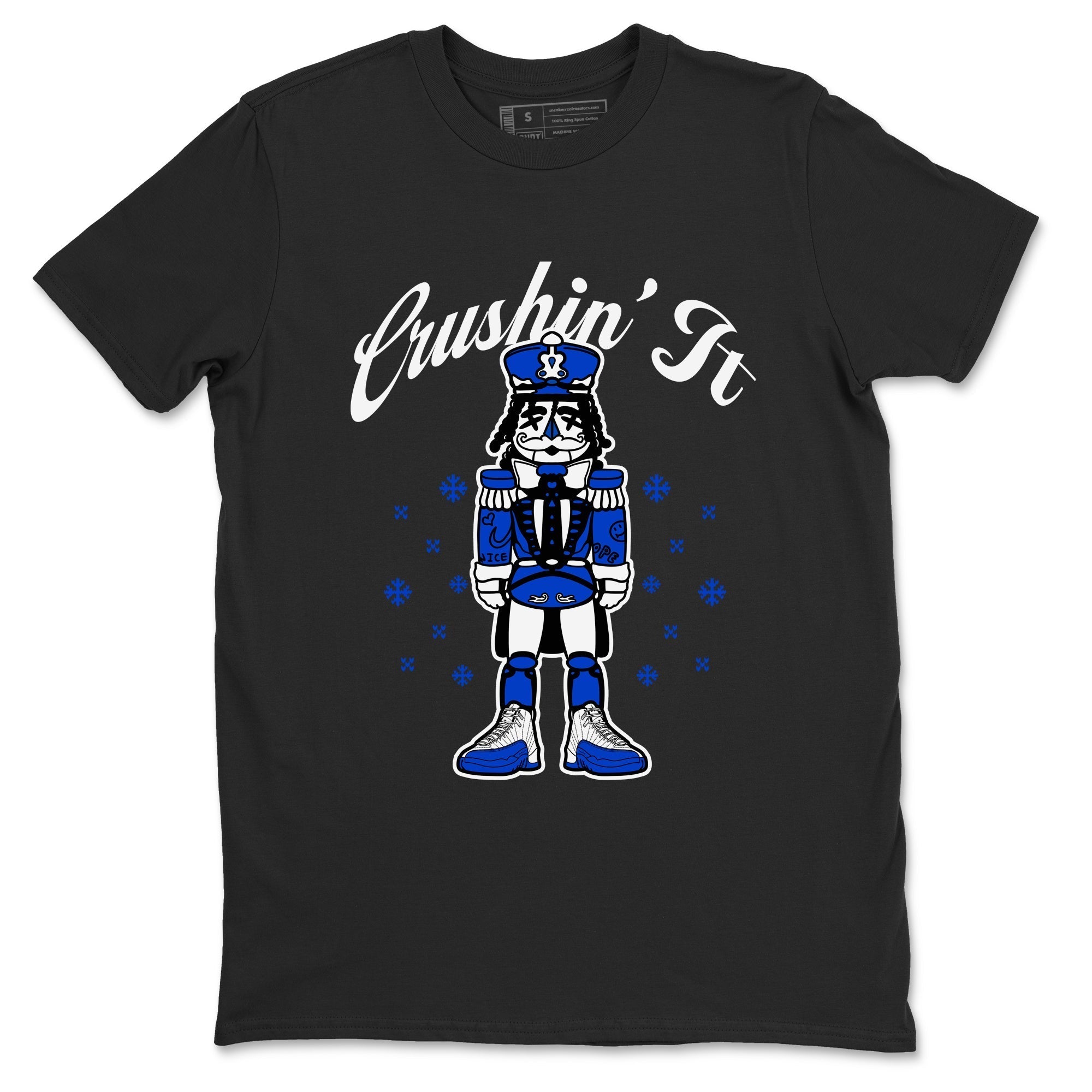 Crushin' It snkmatch Tees - Air Jordan 12 Blueberry