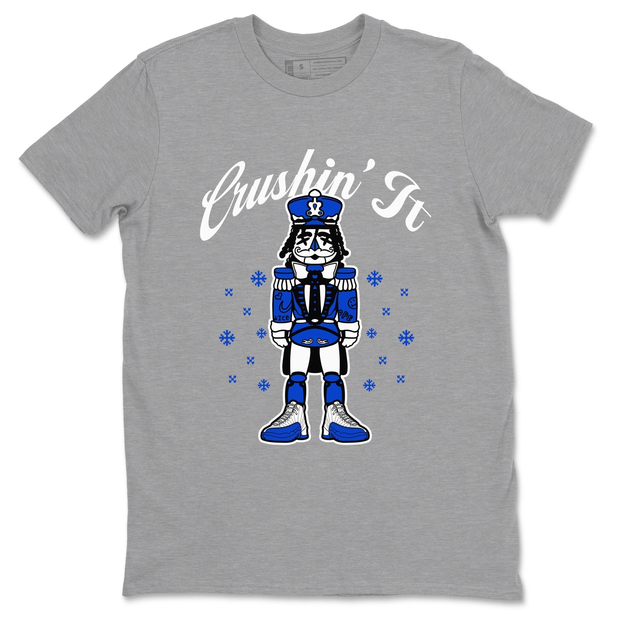 Crushin' It snkmatch Tees - Air Jordan 12 Blueberry