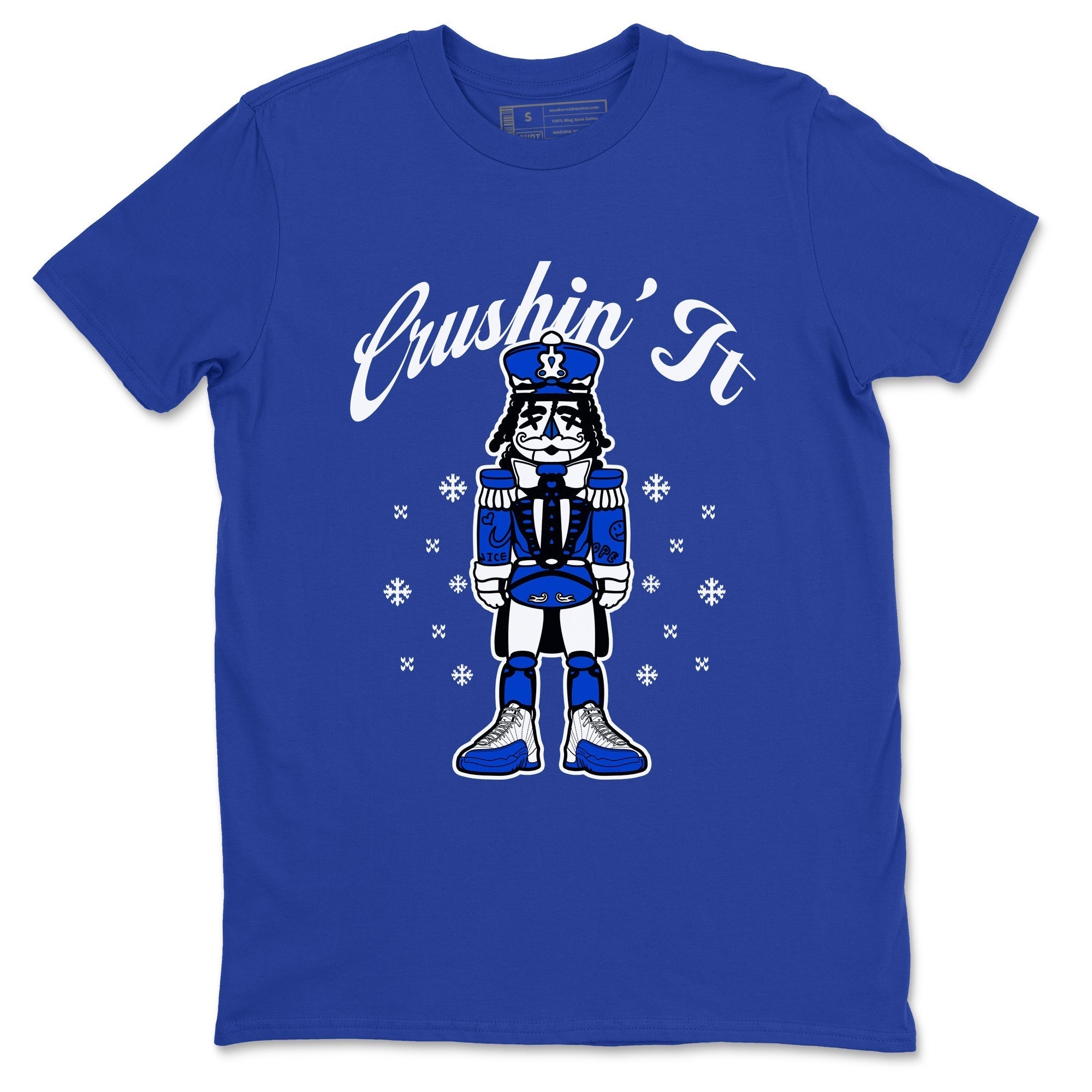 Crushin' It snkmatch Tees - Air Jordan 12 Blueberry