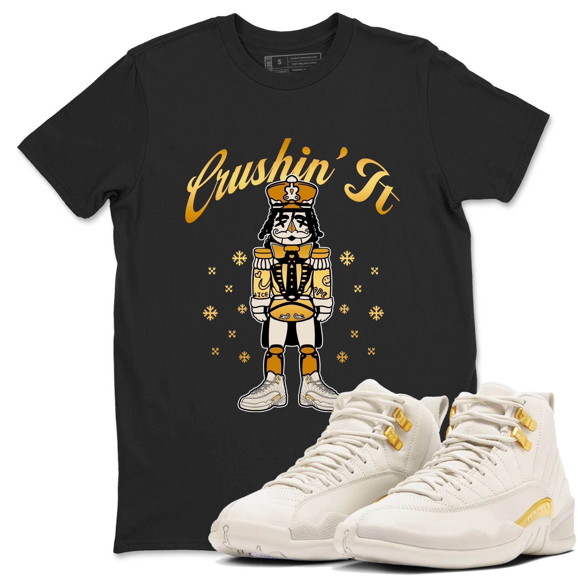 Crushin' It snkmatch Tees - Air Jordan 12 Phantom