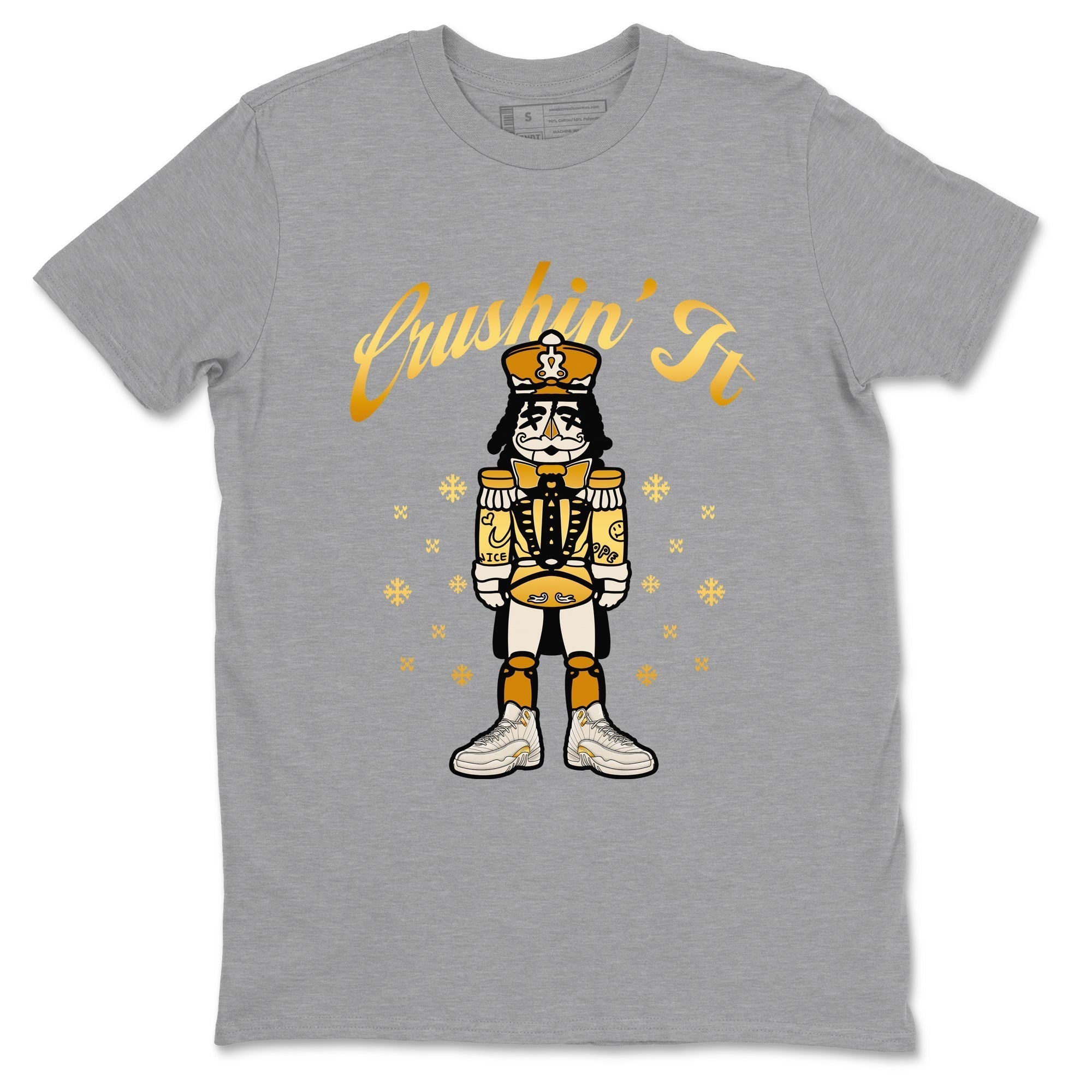 Crushin' It snkmatch Tees - Air Jordan 12 Phantom