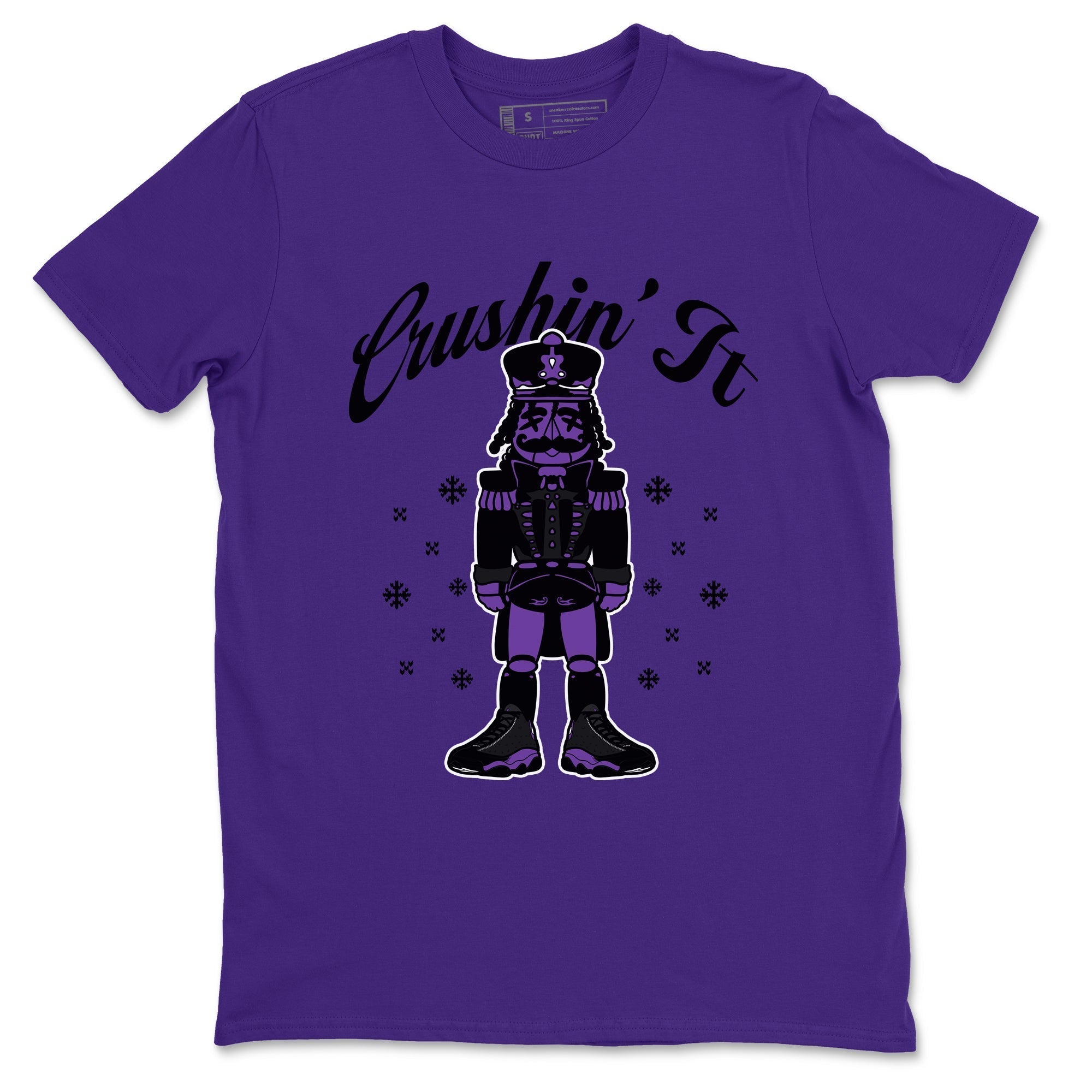 Crushin' It snkmatch Tees - Air Jordan 13 Court Purple