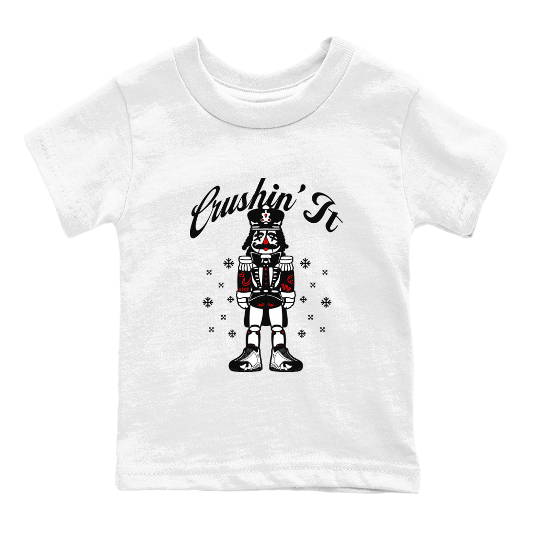 Crushin' It snkmatch Tees Kids - Air Jordan 14 Black Toe