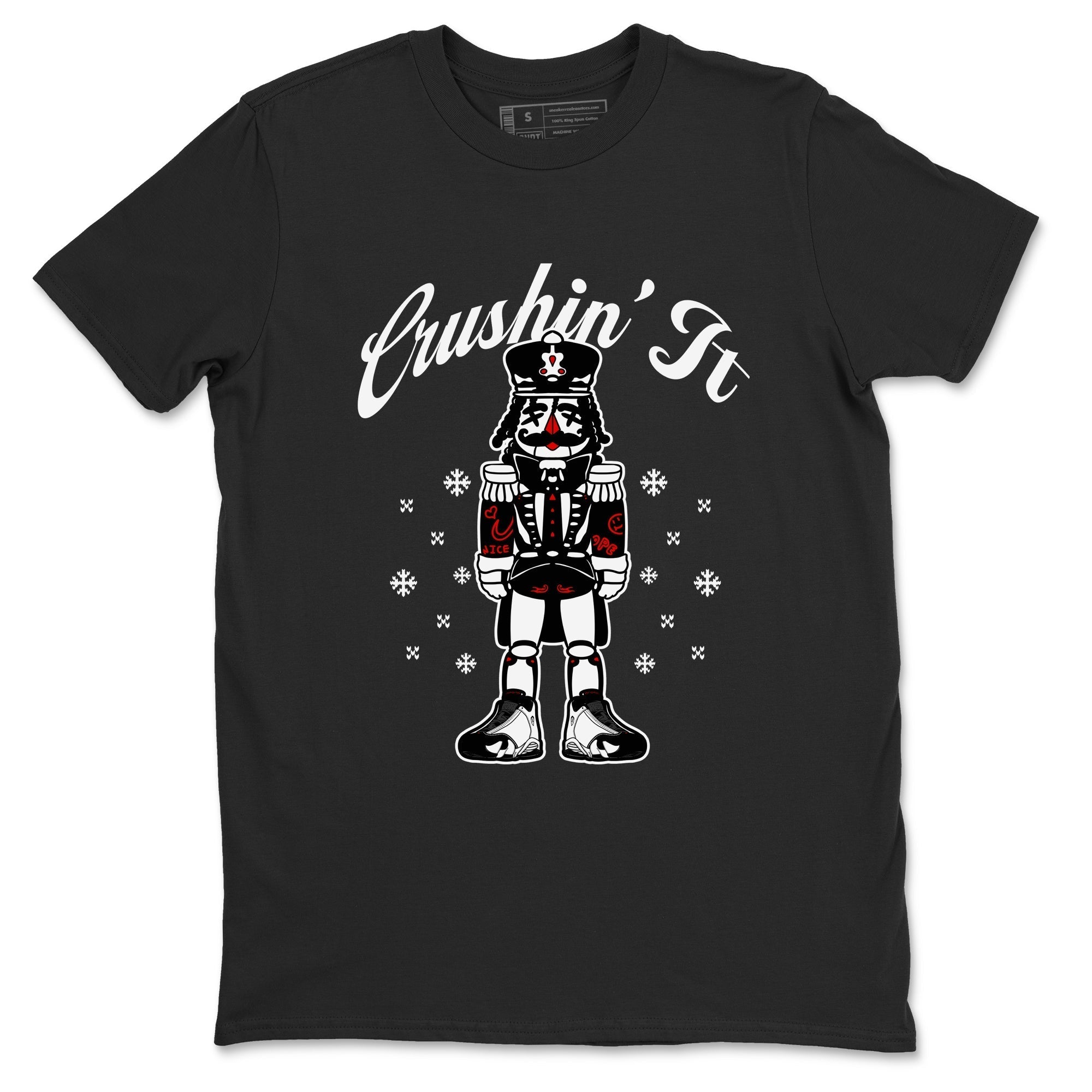 Crushin' It snkmatch Tees - Air Jordan 14 Black Toe