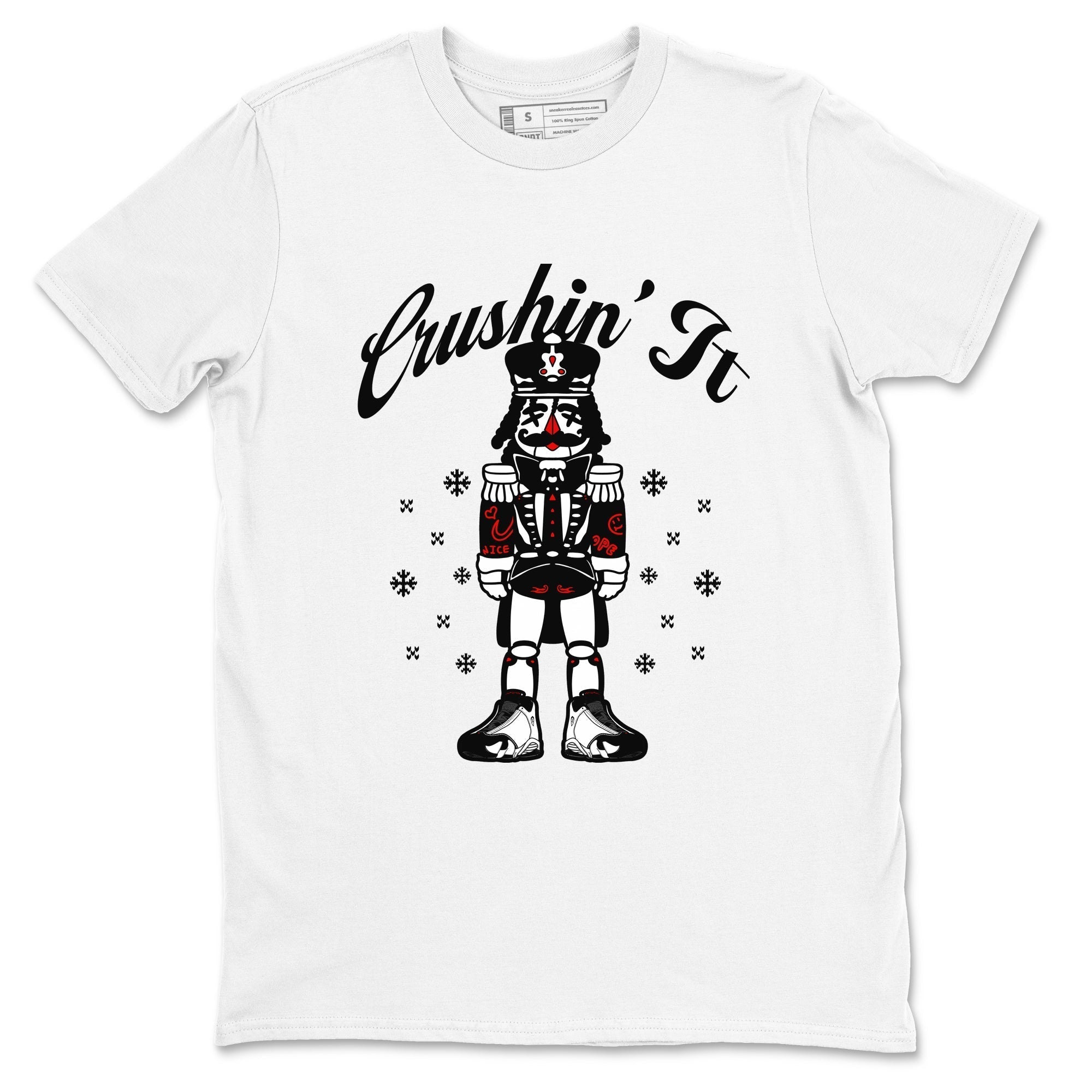 Crushin' It snkmatch Tees - Air Jordan 14 Black Toe