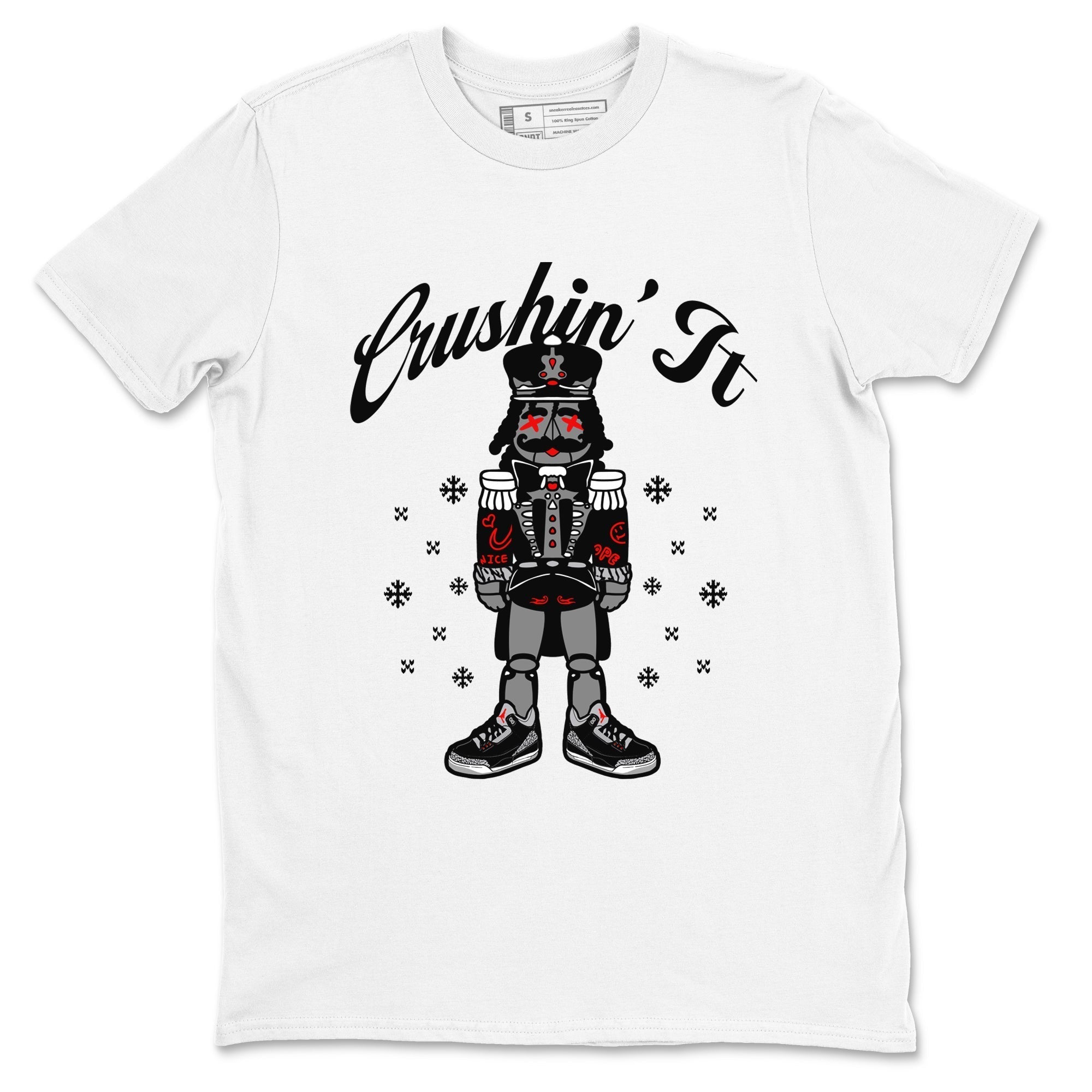 Crushin' It snkmatch Tees - Air Jordan 3 Black Cement
