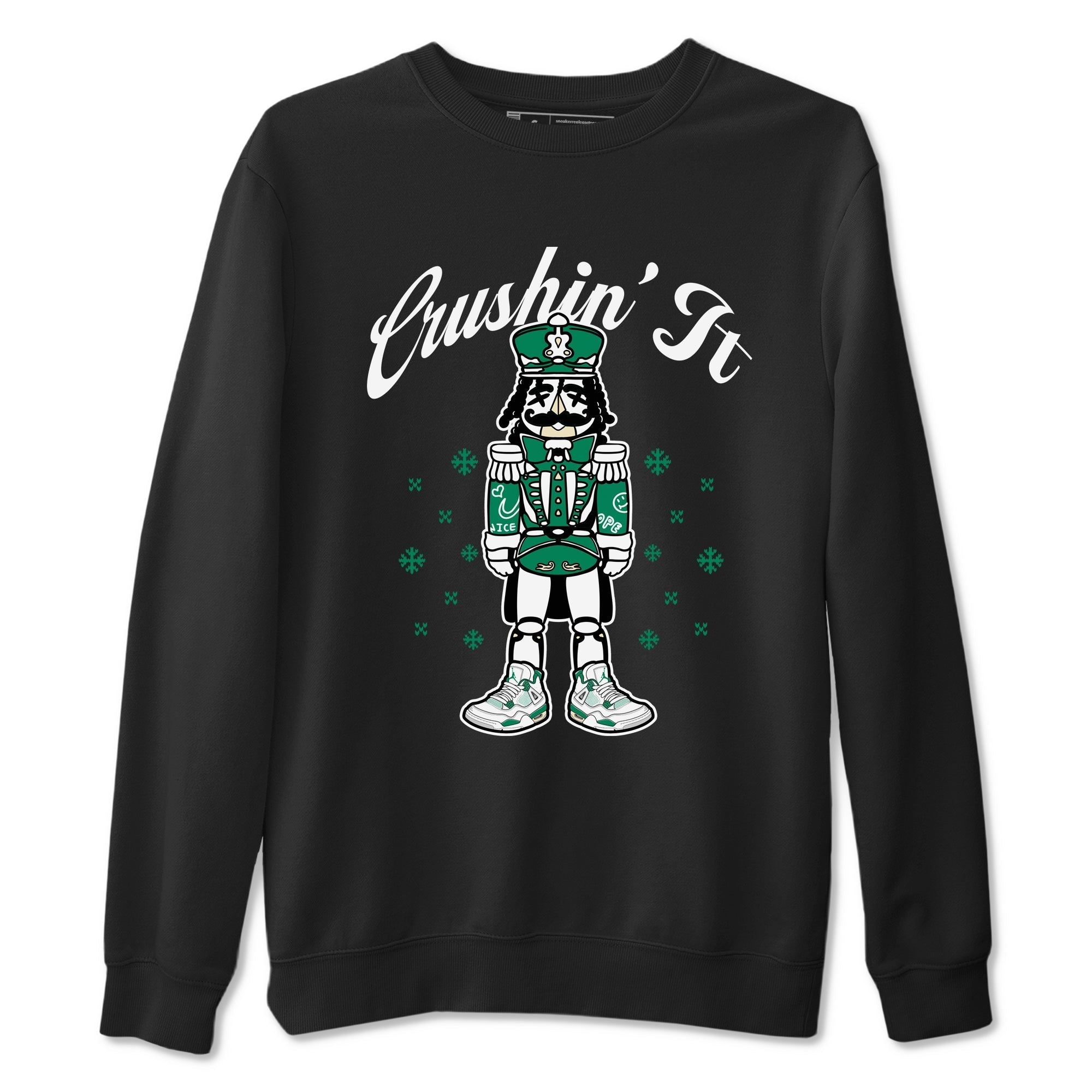 Crushin' It snkmatch Tees - Air Jordan 4 Oxidized Green