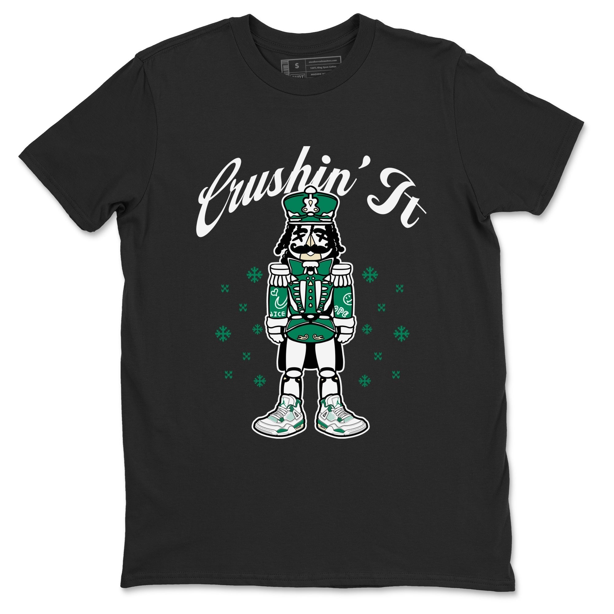 Crushin' It snkmatch Tees - Air Jordan 4 Oxidized Green