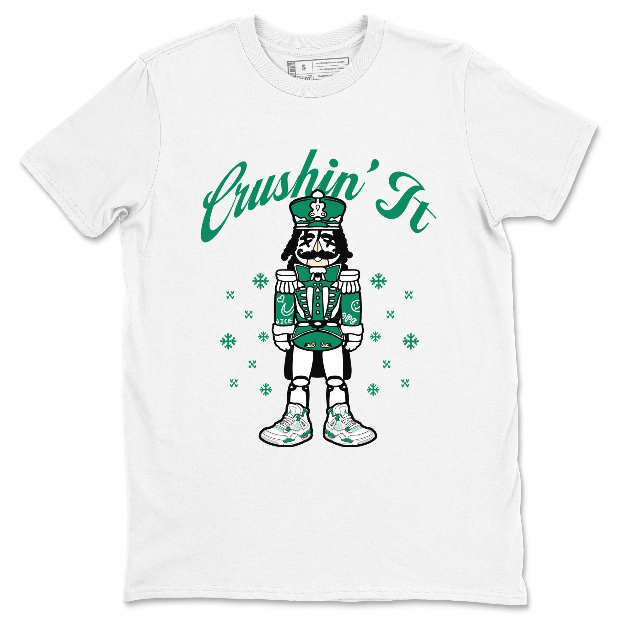 Crushin' It snkmatch Tees - Air Jordan 4 Oxidized Green