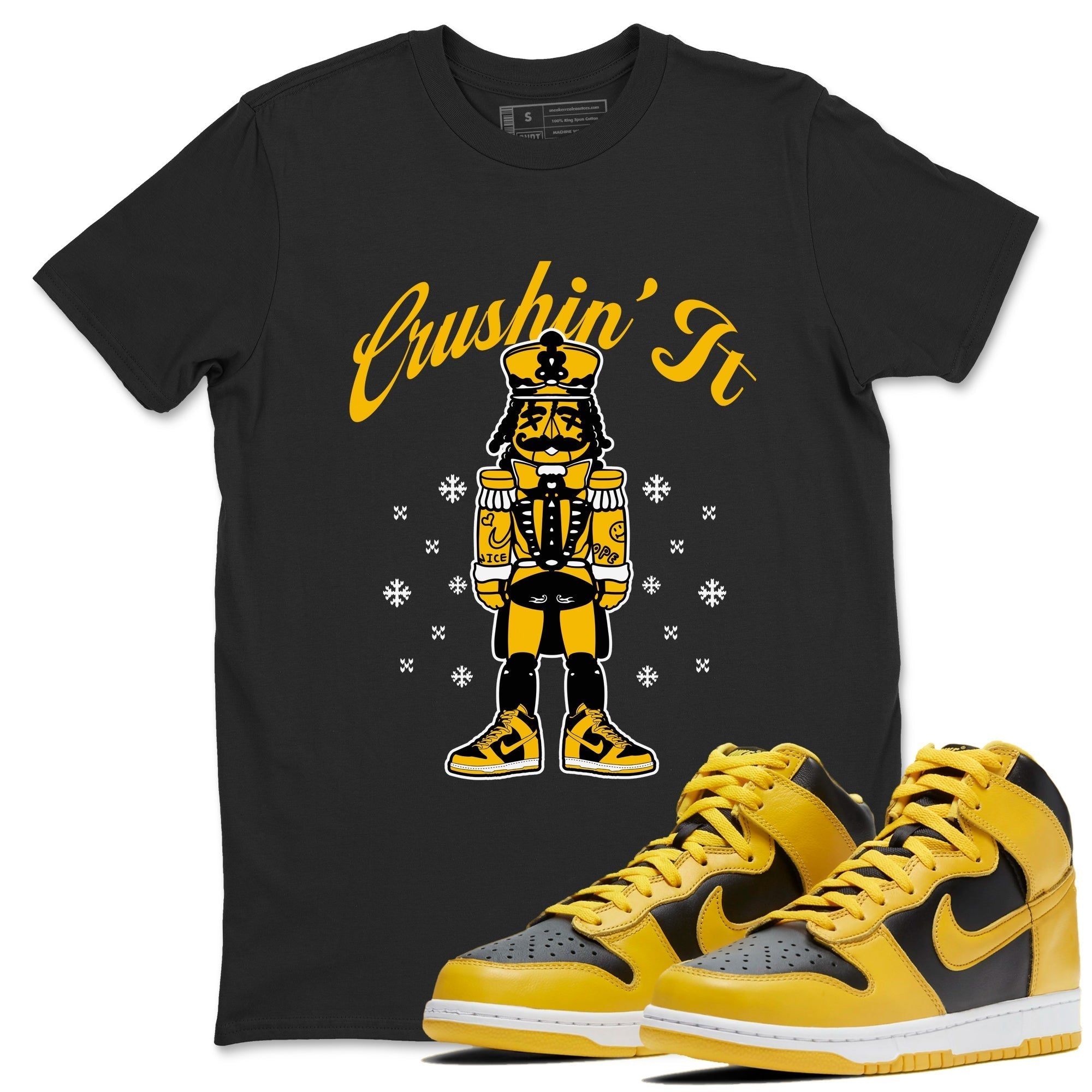 Crushin' It snkmatch Tees - Dunk High Pollen