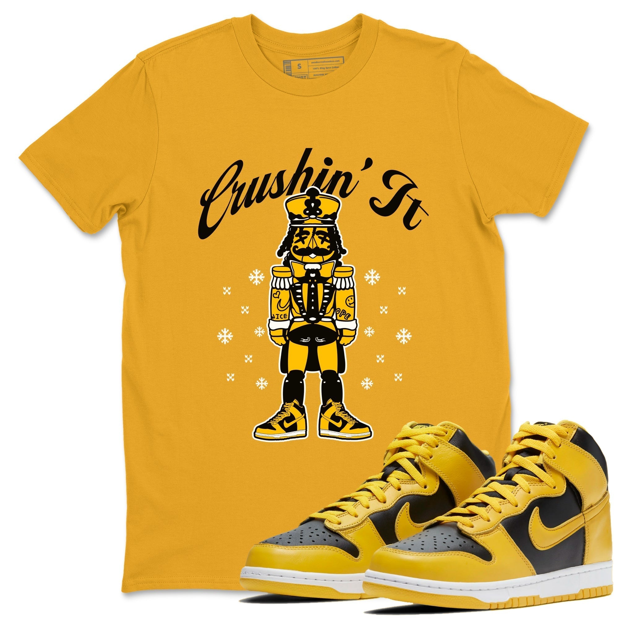 Crushin' It snkmatch Tees - Dunk High Pollen